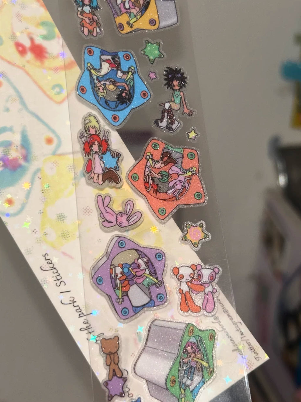 Sunonebird The The revolving stars Stickers