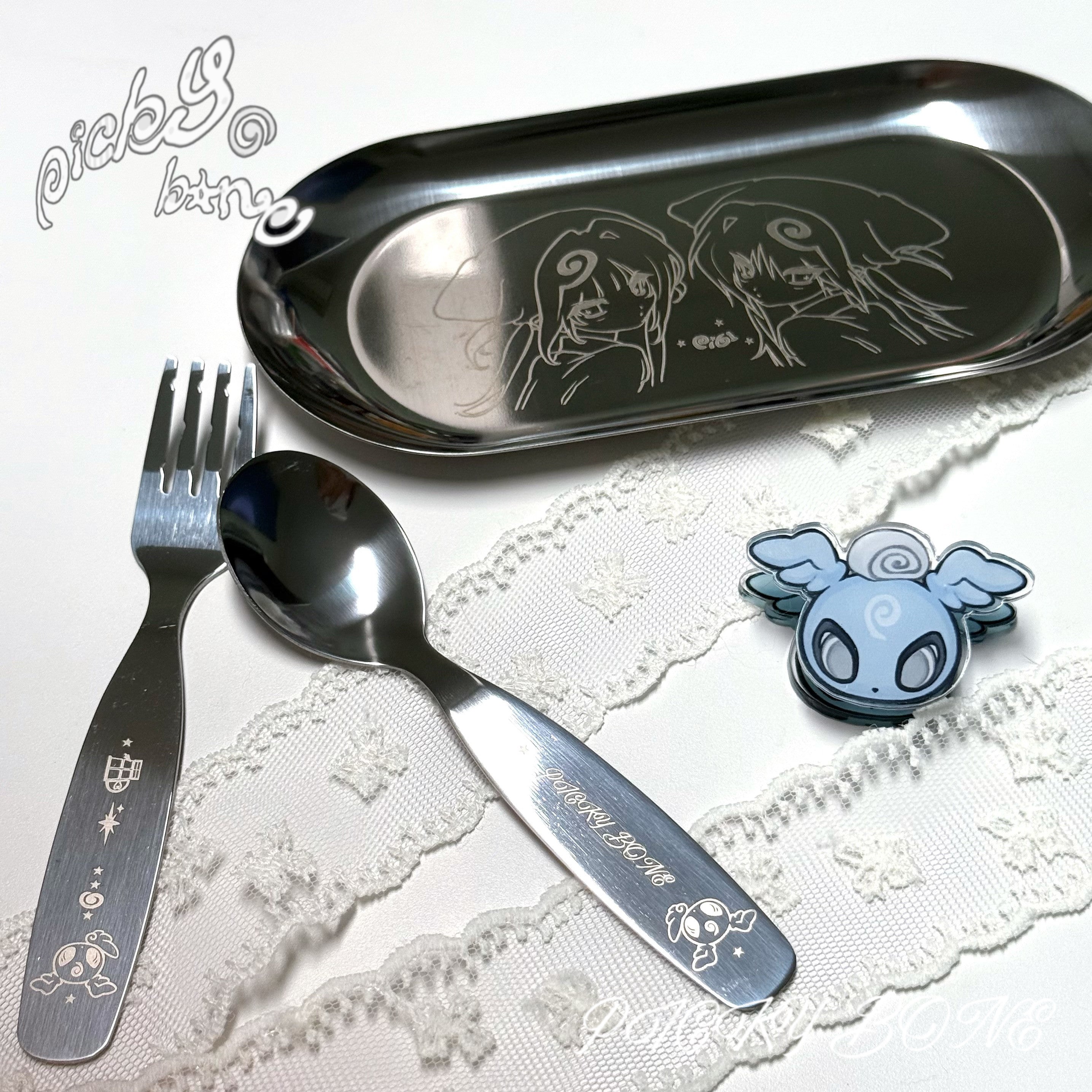 Pickybone Noodle Roll House Tableware Set
