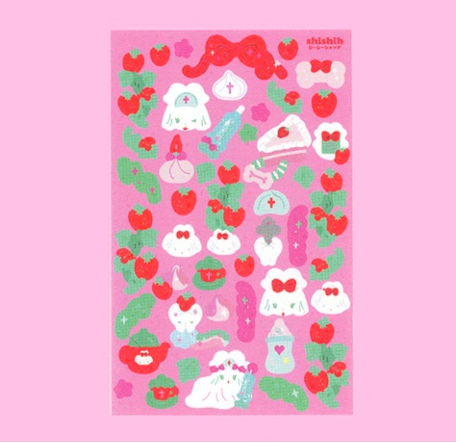 Glacier Forest Isle x sunonebird Shishih Dog Sticker