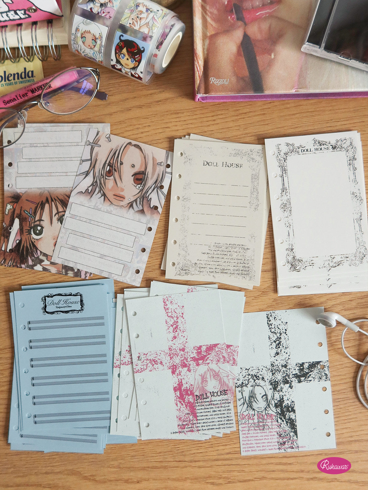 RUKAWAZ x Oliwa Doll House A7 Binder