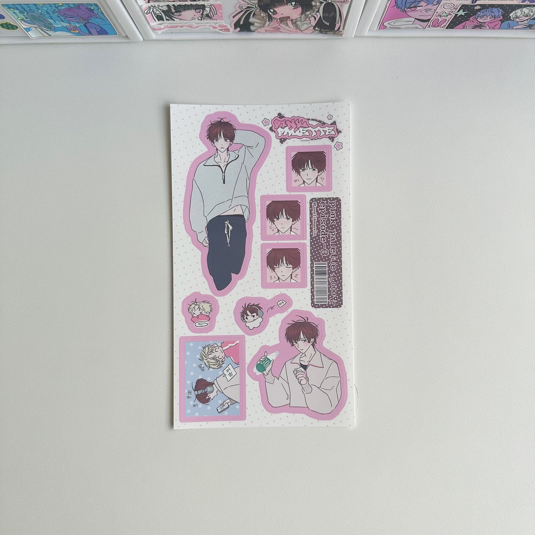 WUSIN Boys Daily Sticker