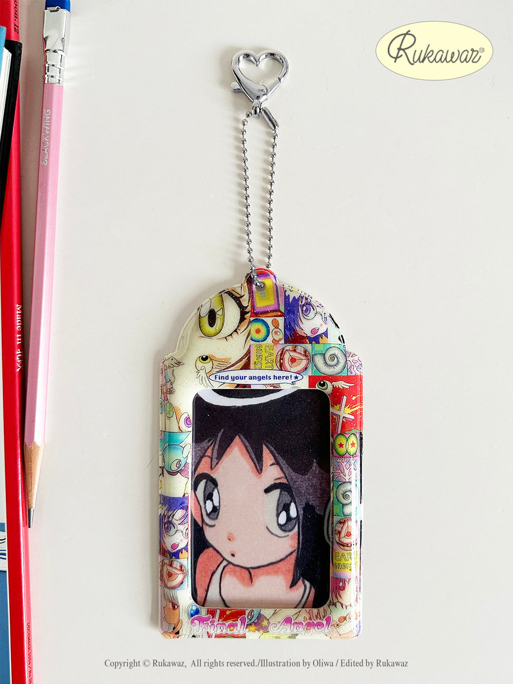 Rukawaz x Oliwa Final Angel Card Holder