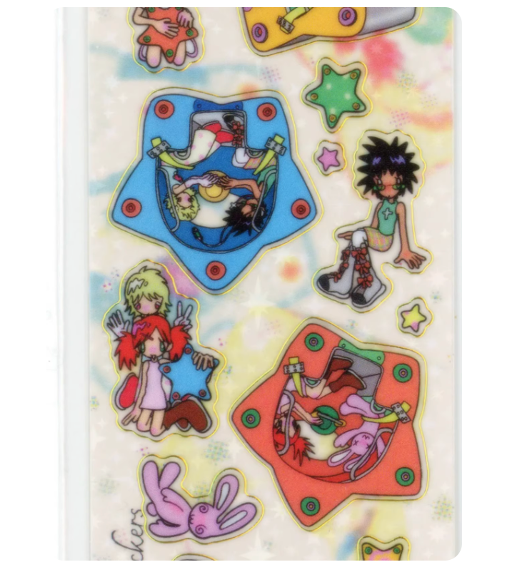 Sunonebird The The revolving stars Stickers