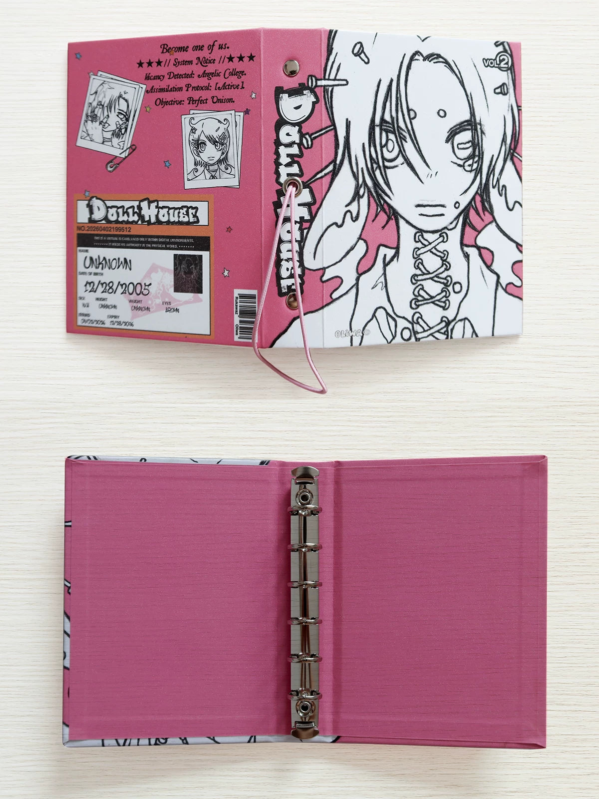 RUKAWAZ x Oliwa Doll House A7 Binder