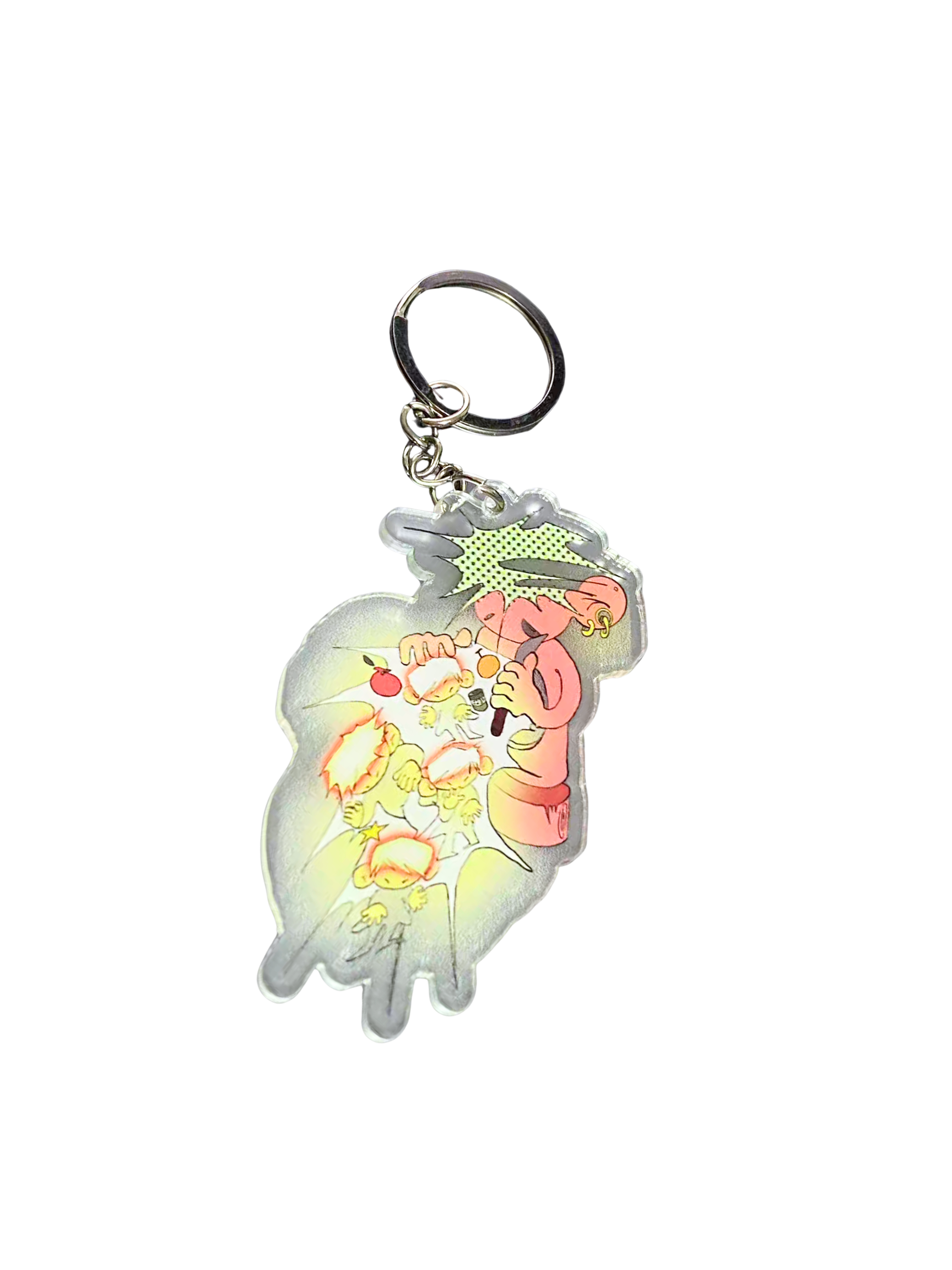 Human & Salted Jam Blast Pop Keychain