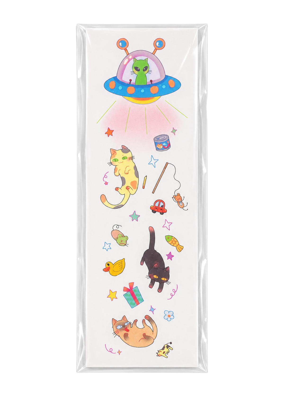 Xizi Alien cat bookmark