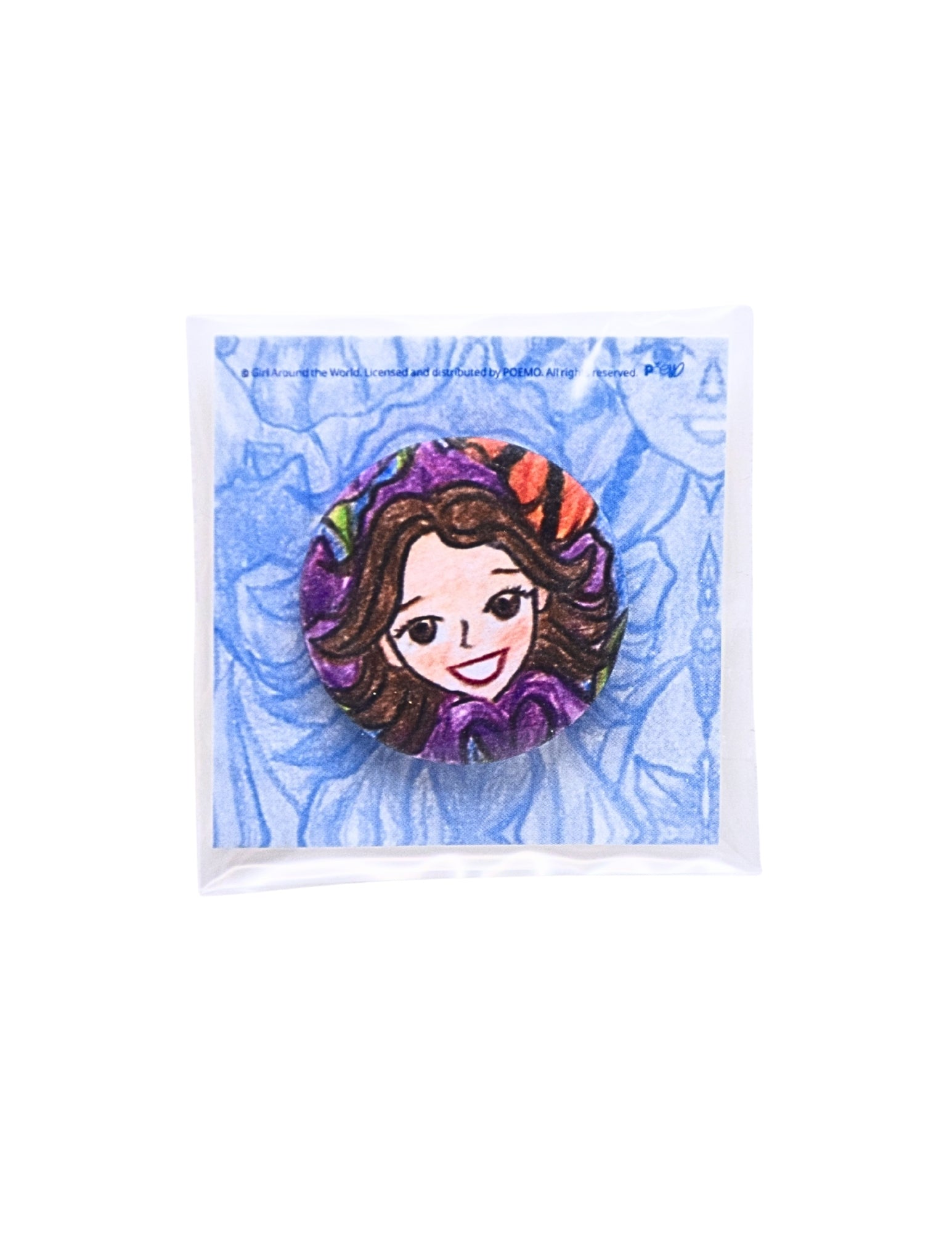 Girl Around the World: Characters Badge