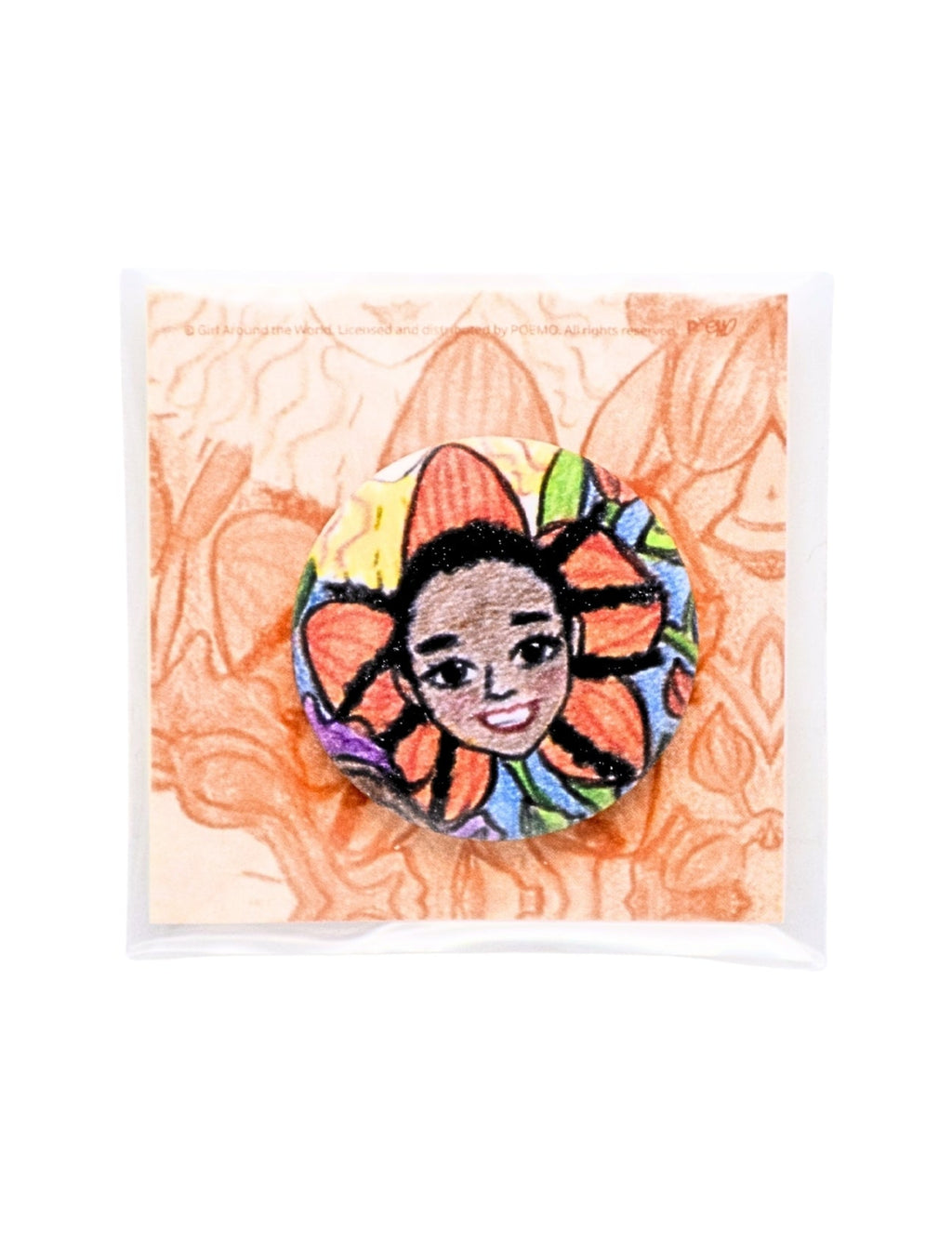 Girl Around the World: Characters Badge