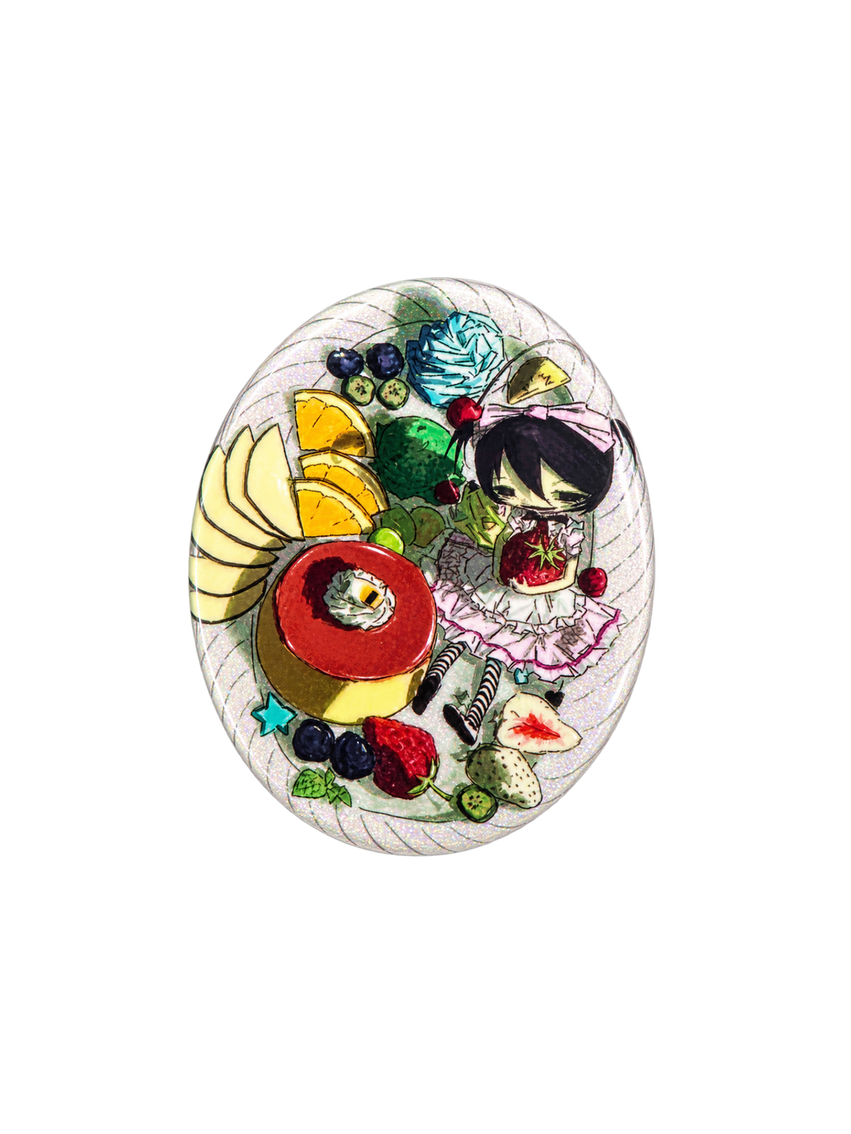 PiPOOx7:45 Fruit Girl Badge