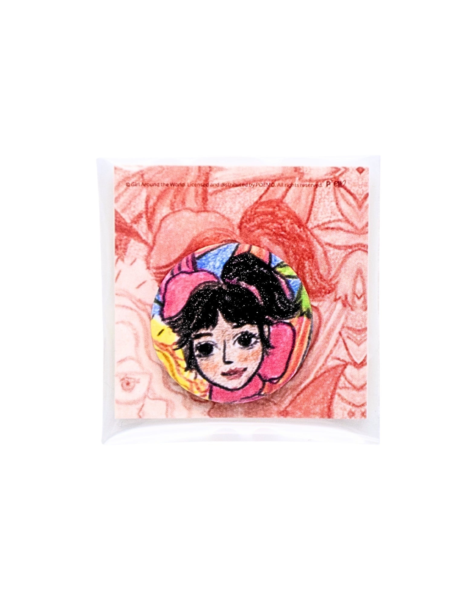 Girl Around the World: Characters Badge