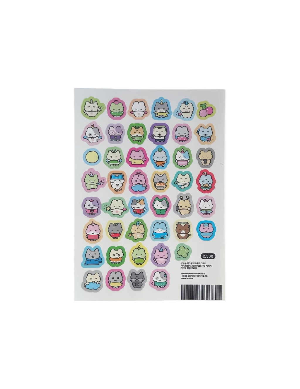 Heeheeclub Cat Deco Stickers
