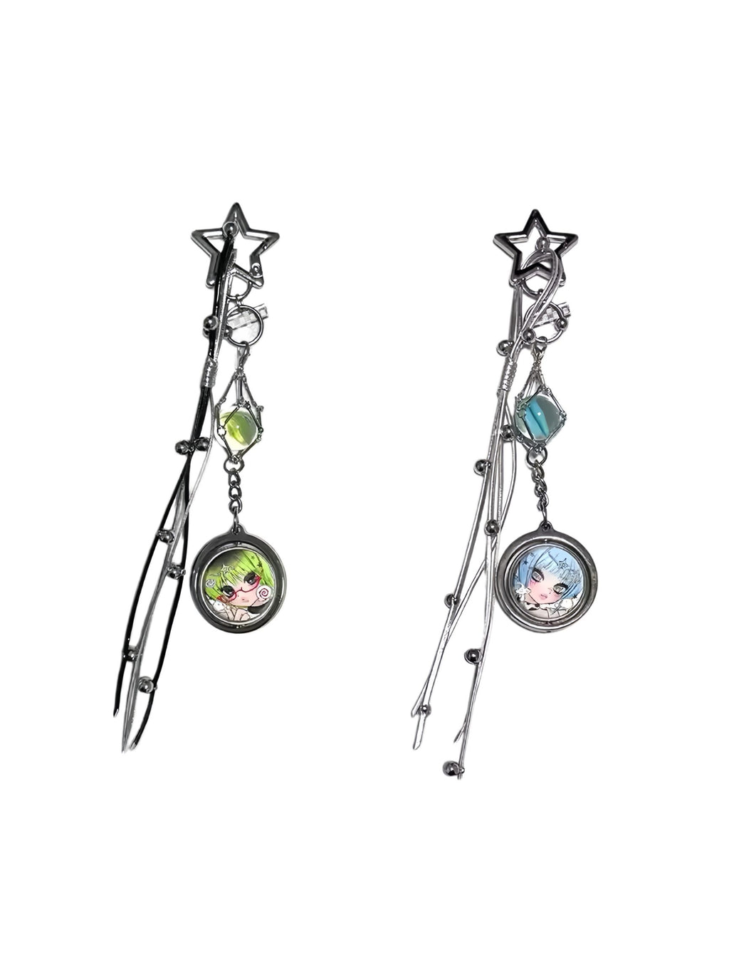 pickybone Supernova Round Keychain