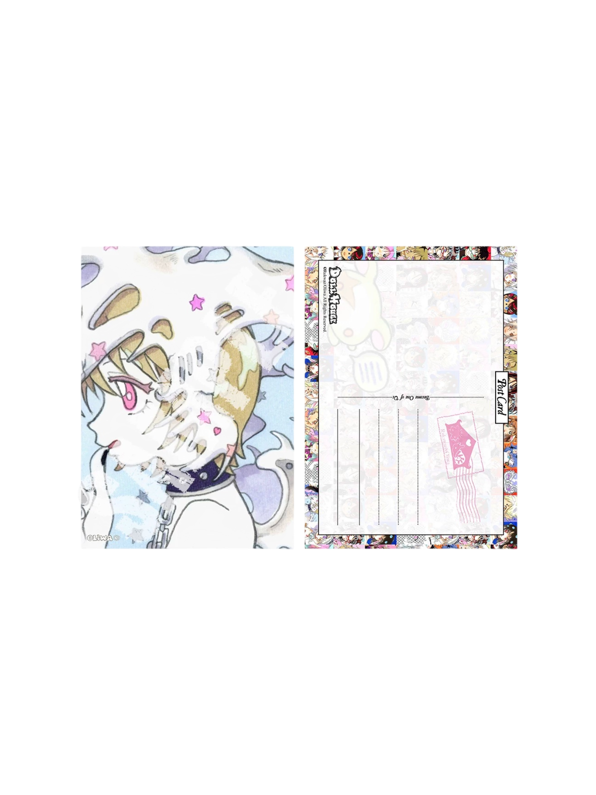 RUKAWAZ x Oliwa Doll House Postcard
