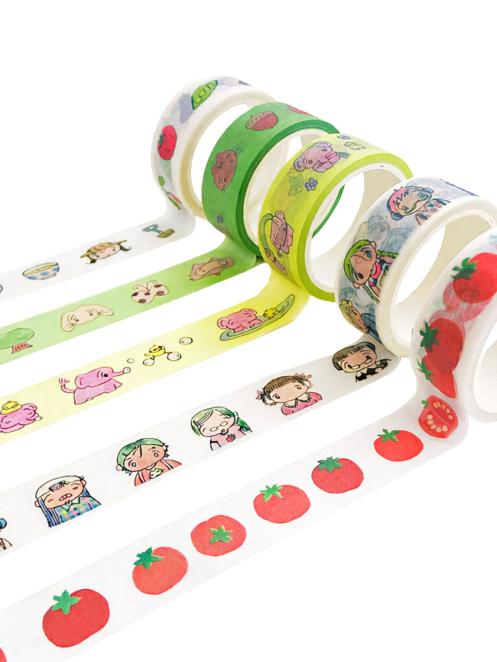 Peaceful Mini Illustrations Washi Tape Series