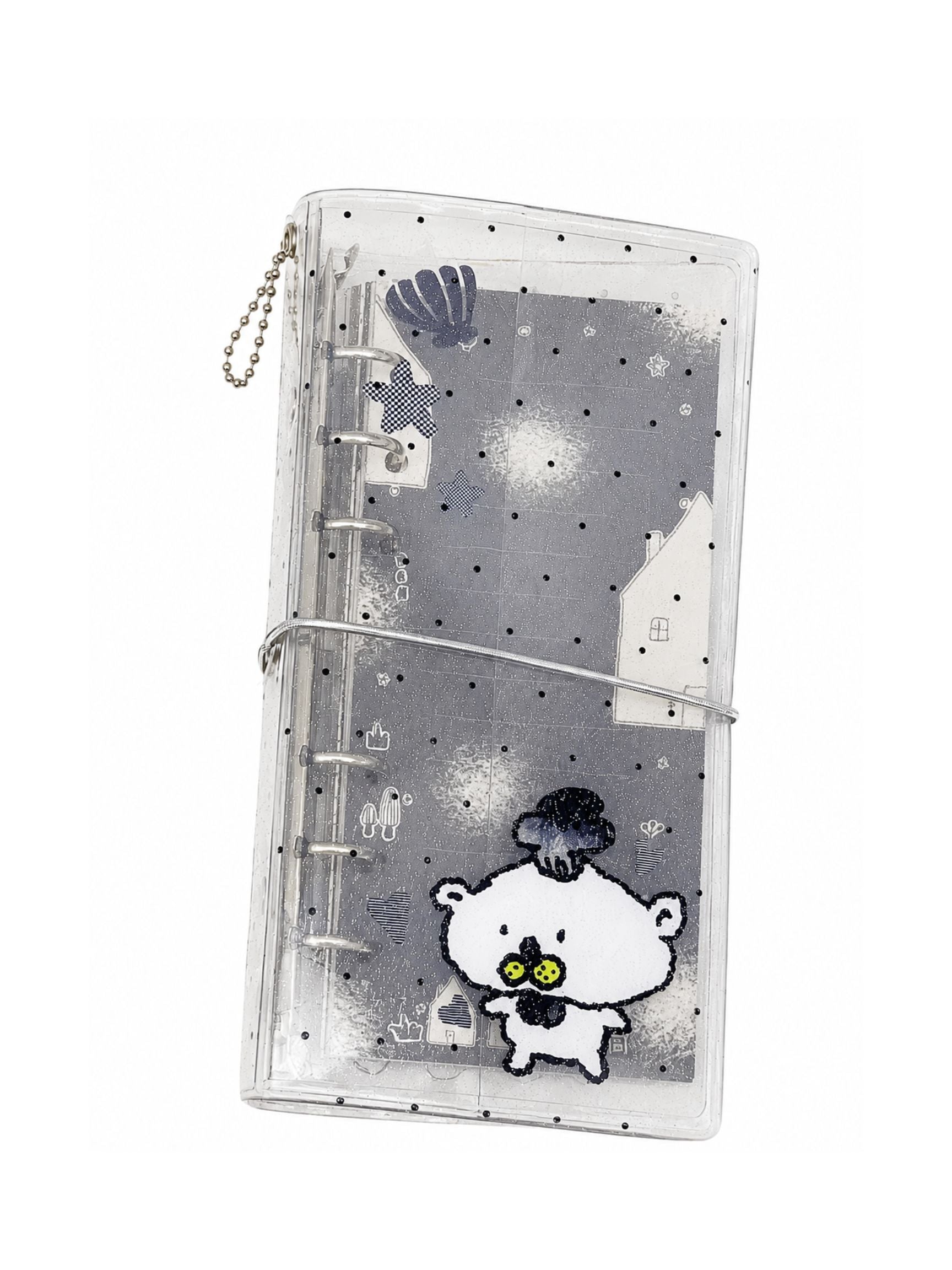 Polka Dot Bear Binder with Refill Pages