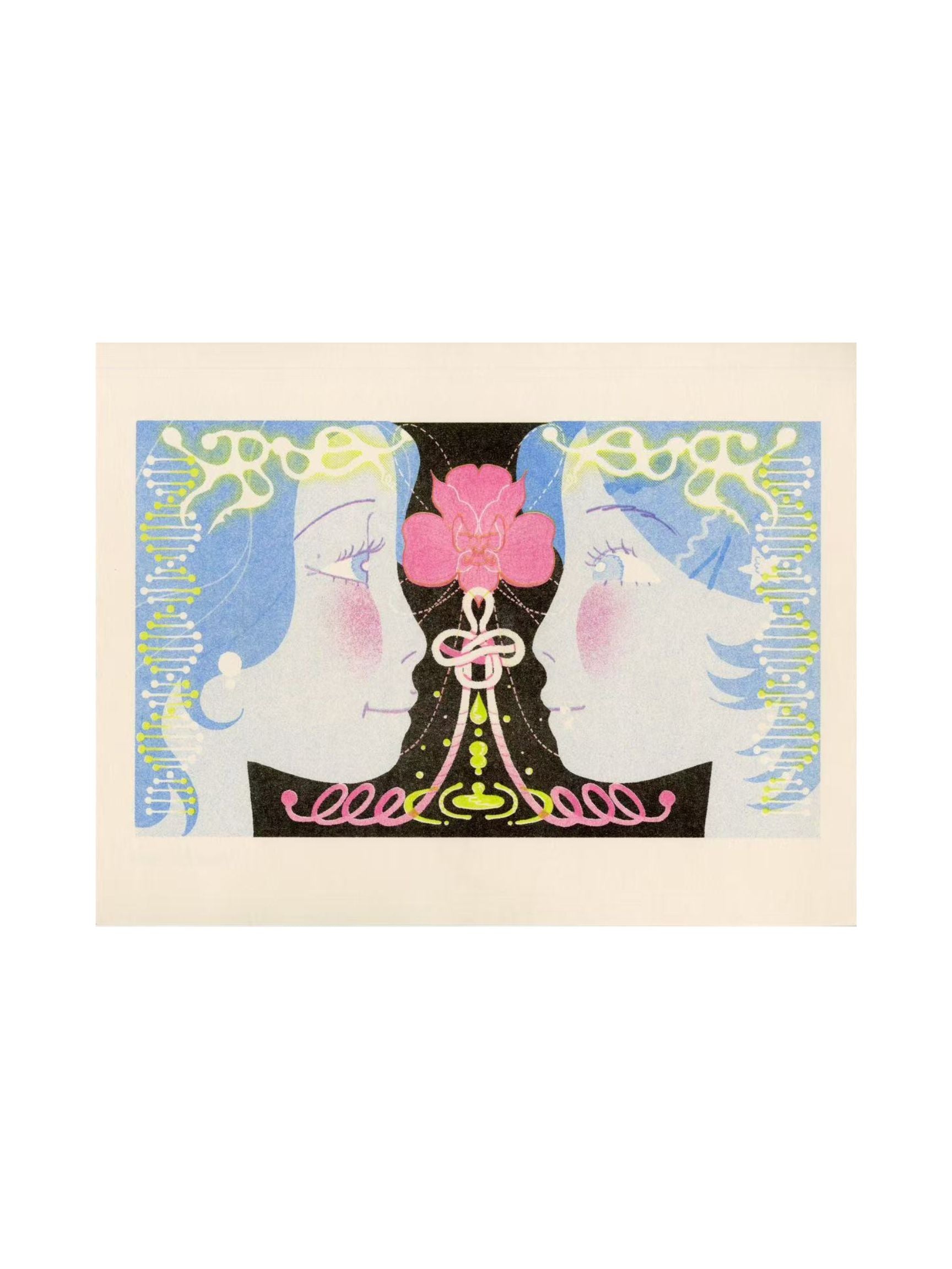 Pepeko Peek A Boo Riso Print