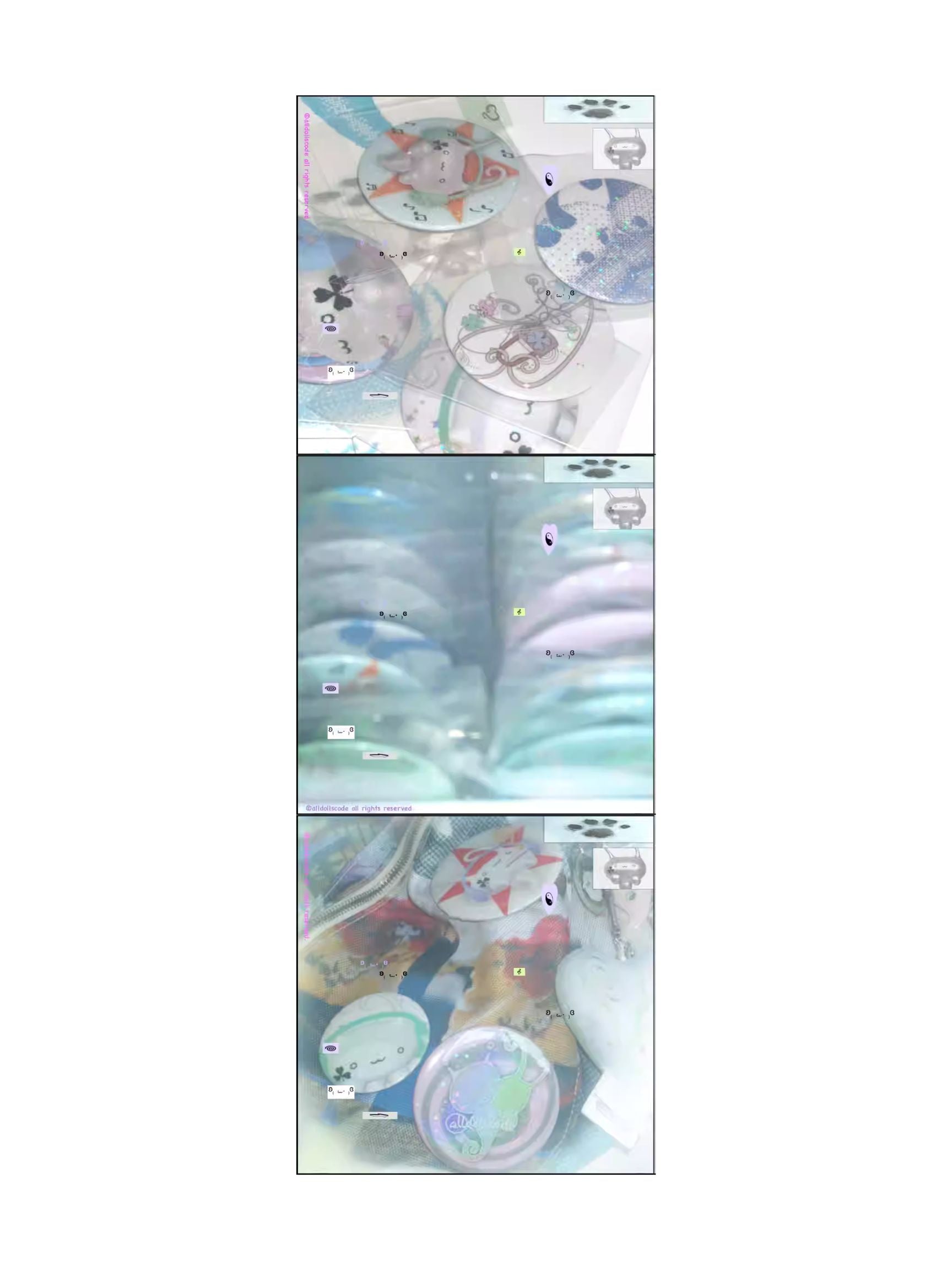 alldollscode 58mm Mystery Badge Blind Box (Random Design)