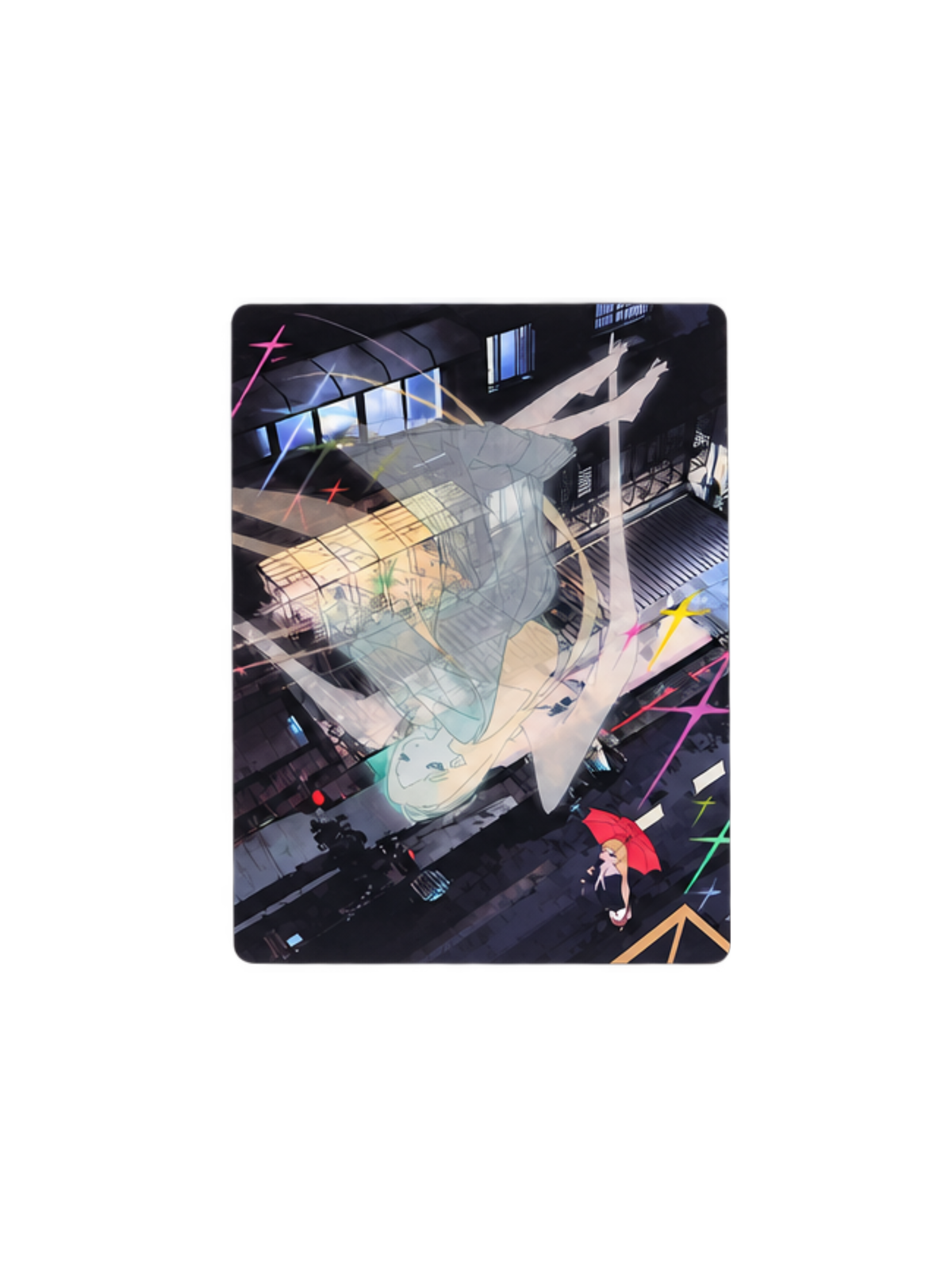 PiPOOxAFU Missing You = Love Lenticular Postcard