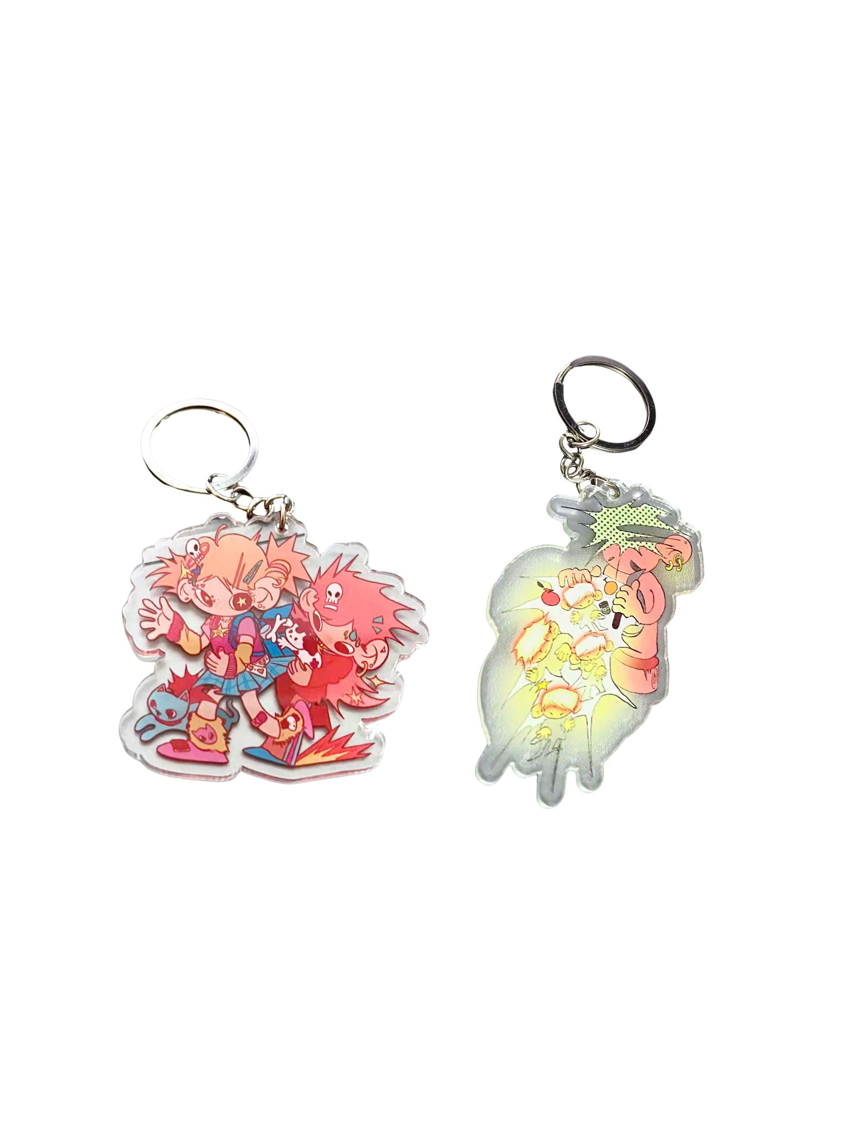 Human & Salted Jam Blast Pop Keychain