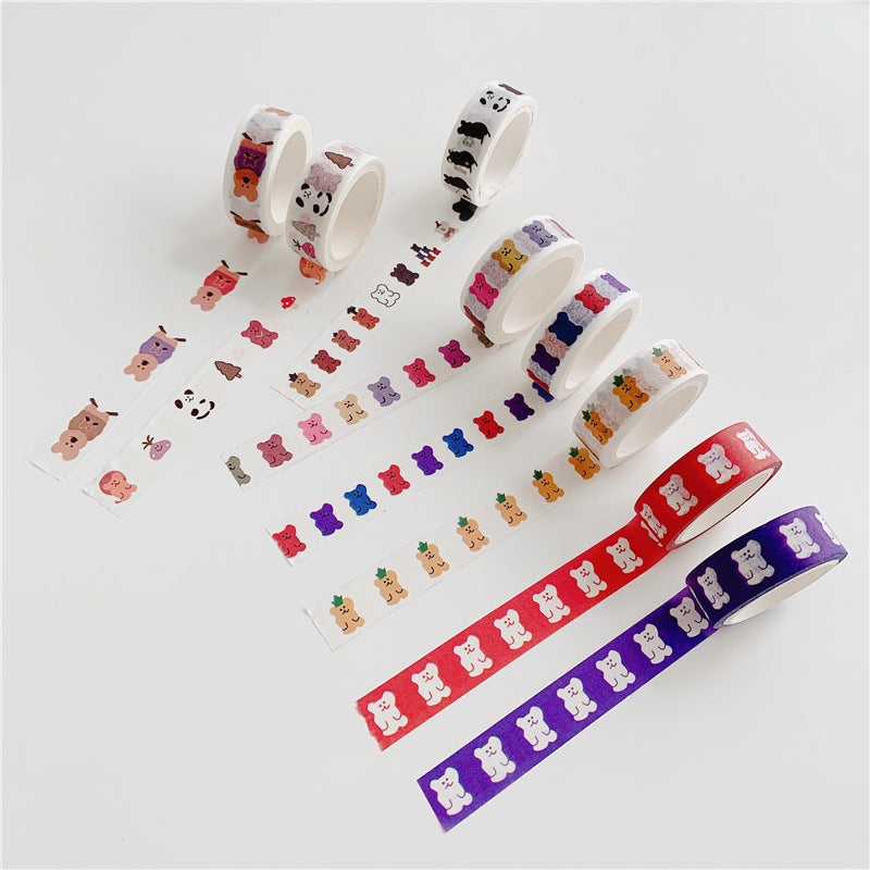 Bear Washi Tape Series