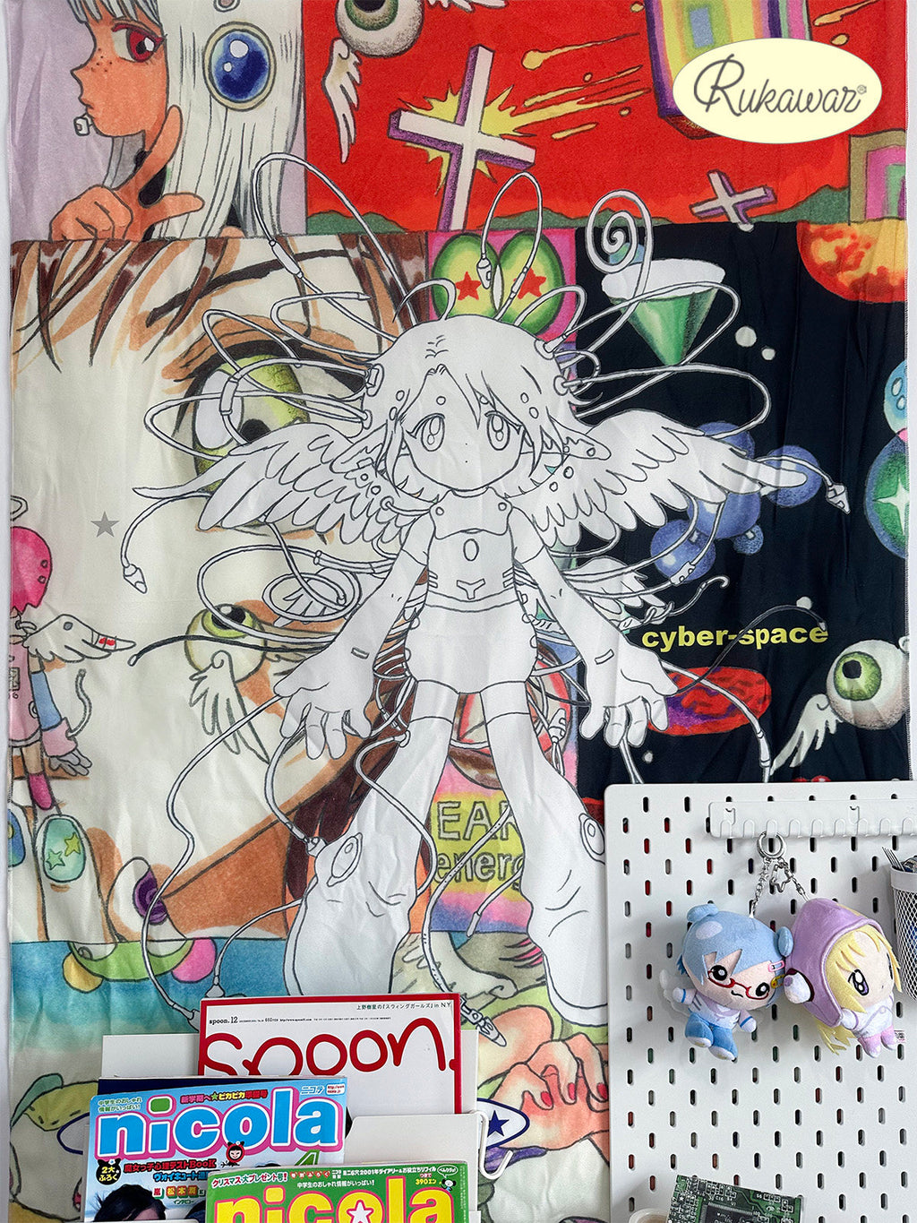 Rukawaz x Oliwa Final Angel Tapestry