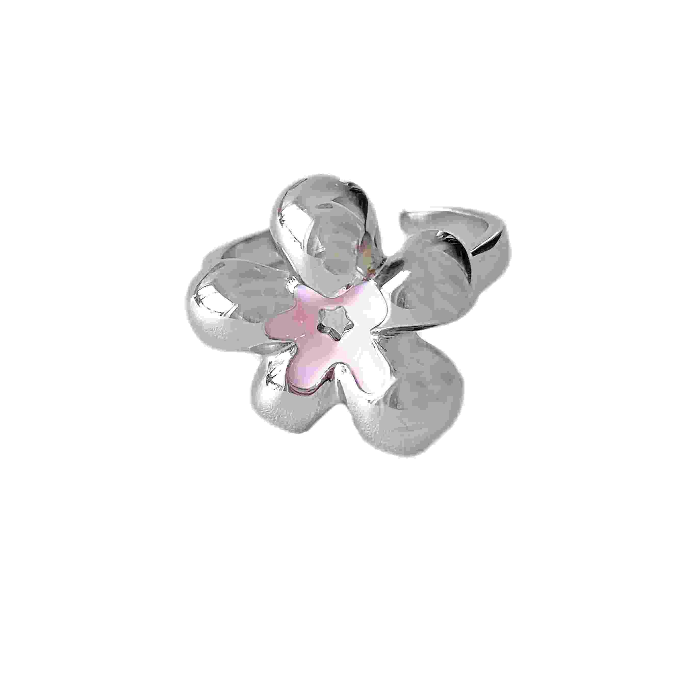 RecoPan Bubble Garden Pink Bloom Ring