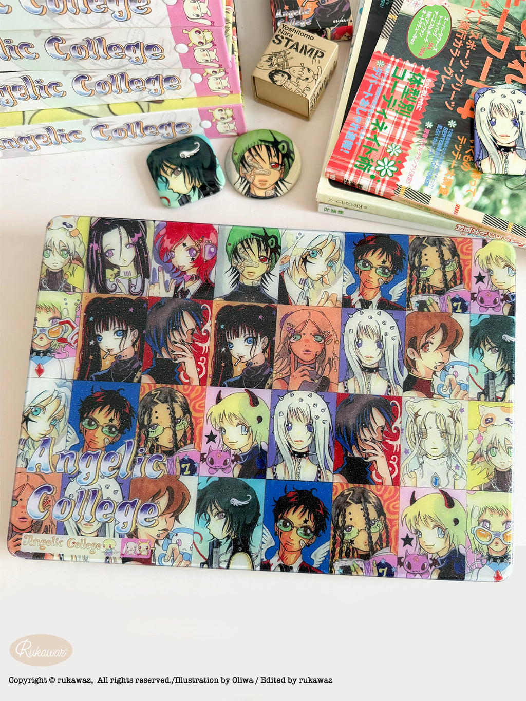 RUKAWAZ x Oliwa Angelic College Macbook Case