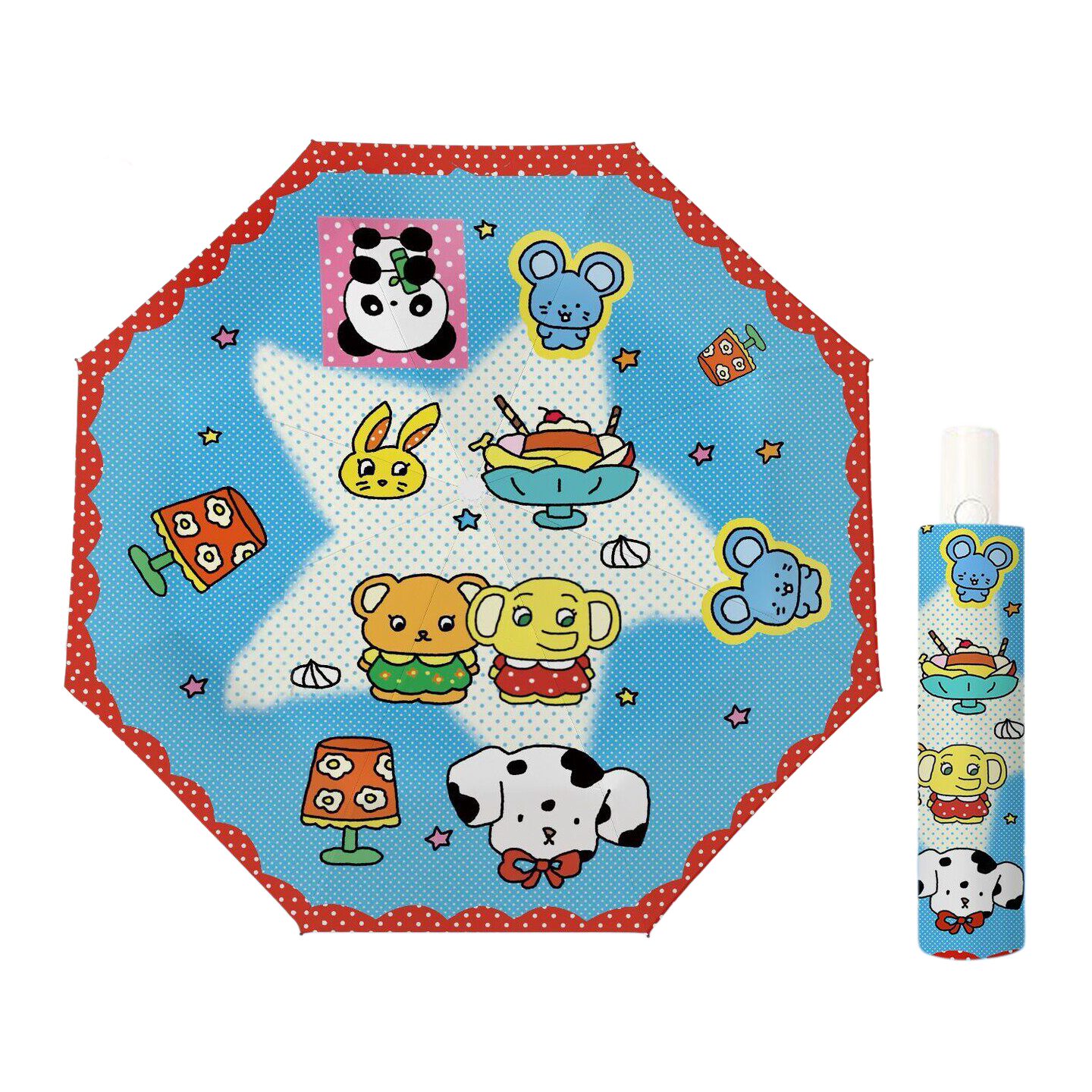 Retro Animal Park Umbrella