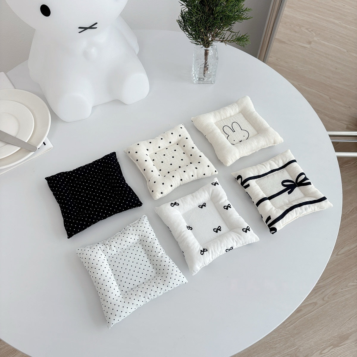 Monochrome Cozy Coaster