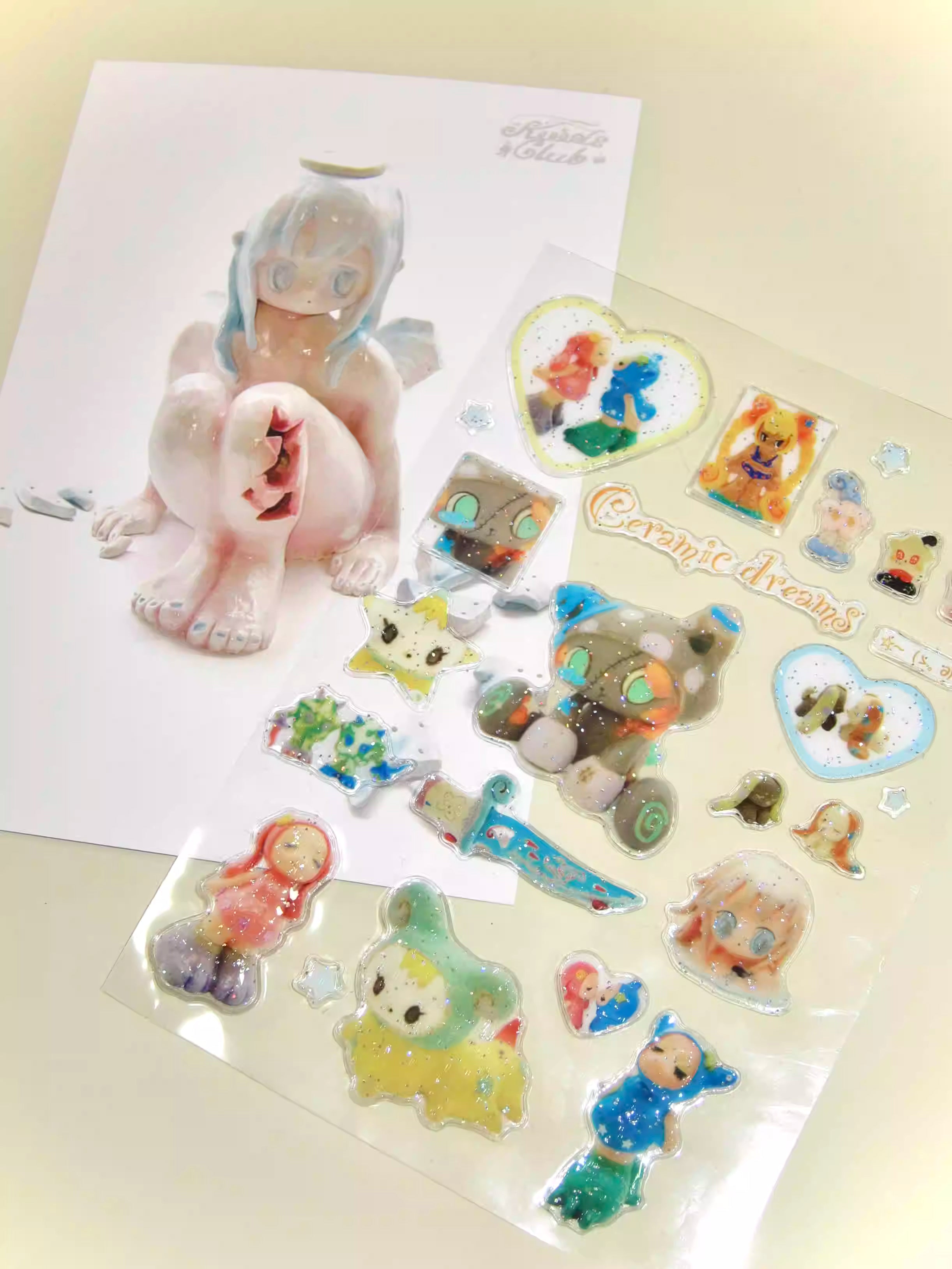 KiiidsClub Ceramic Dreams Stickers