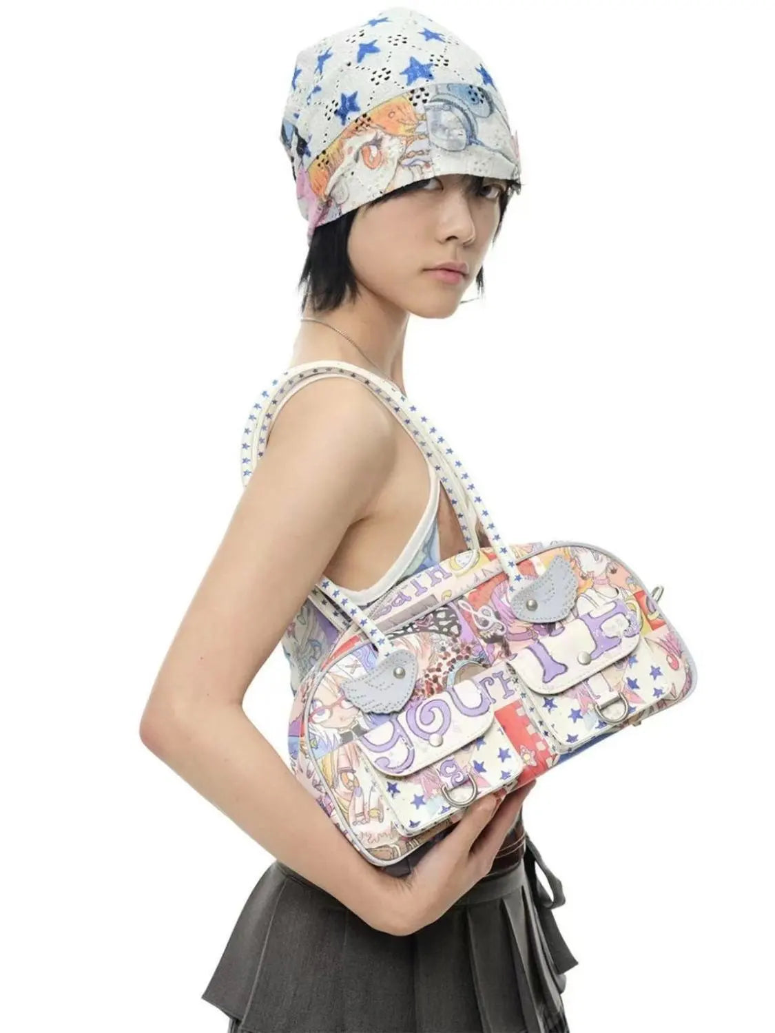 sunonebird Starry Wings Graffiti Bag