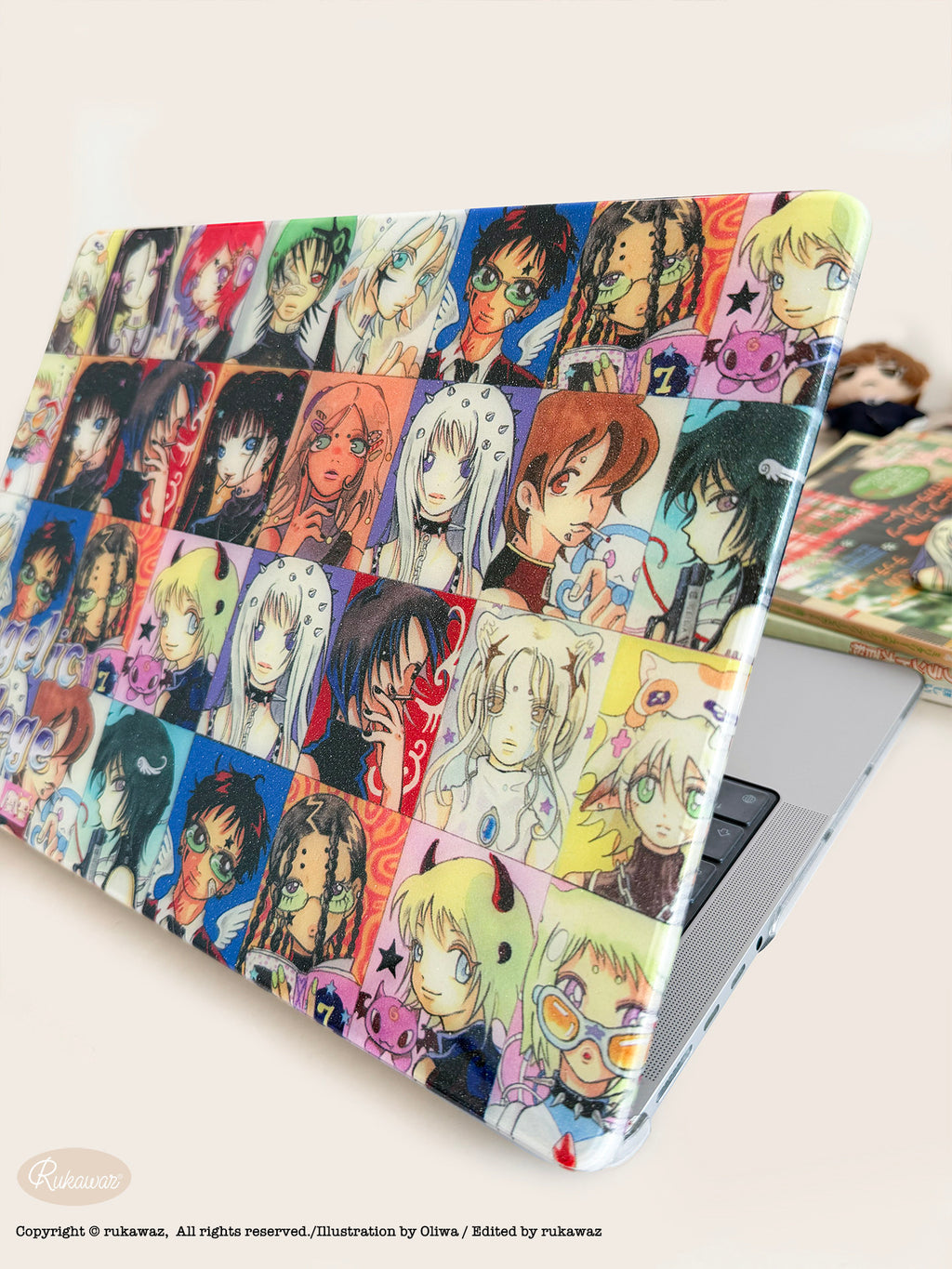 RUKAWAZ x Oliwa Angelic College Macbook Case