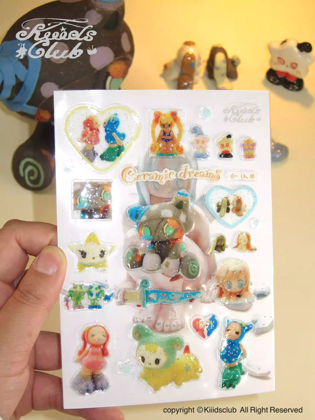 KiiidsClub Ceramic Dreams Stickers