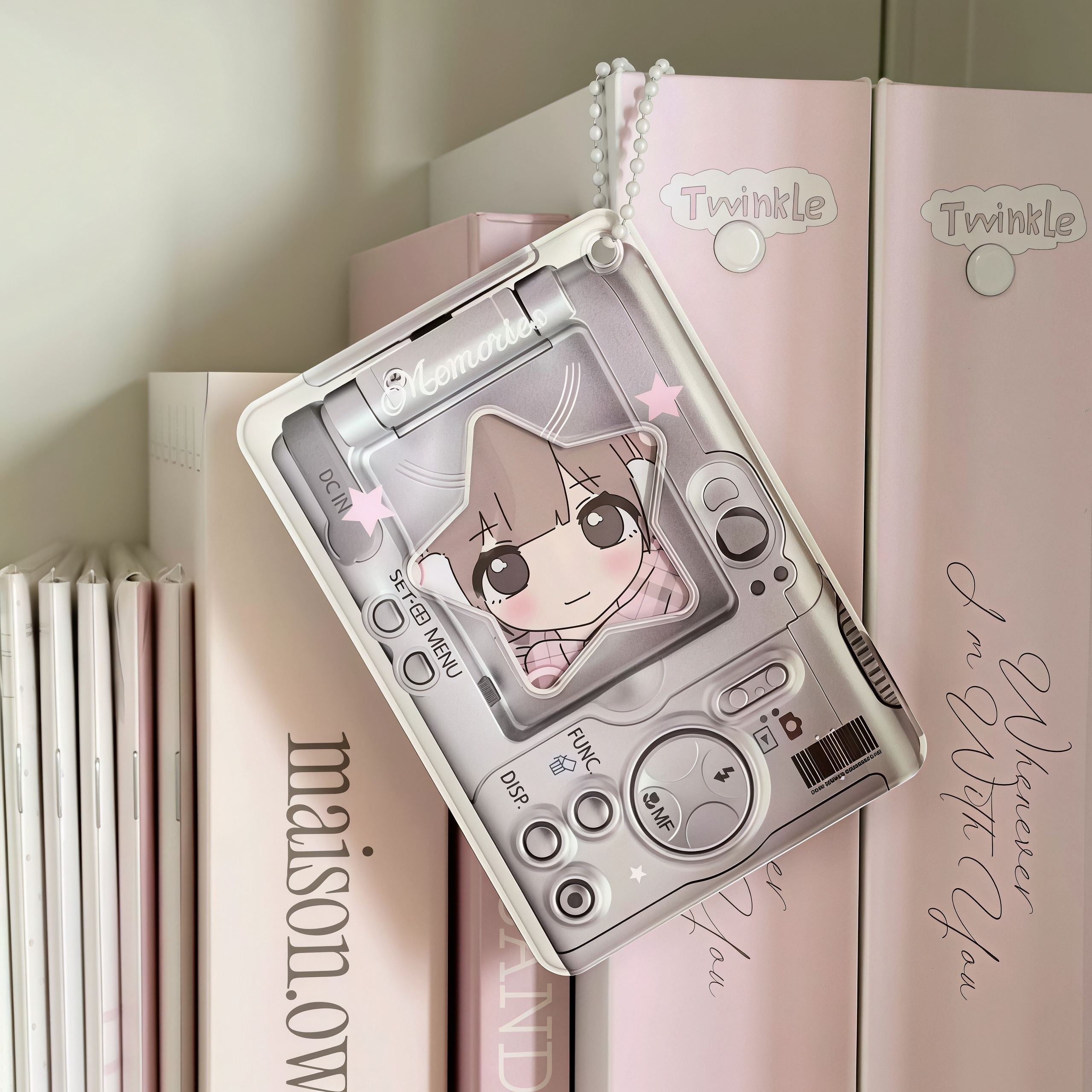 Retro Camera Star Card Holder