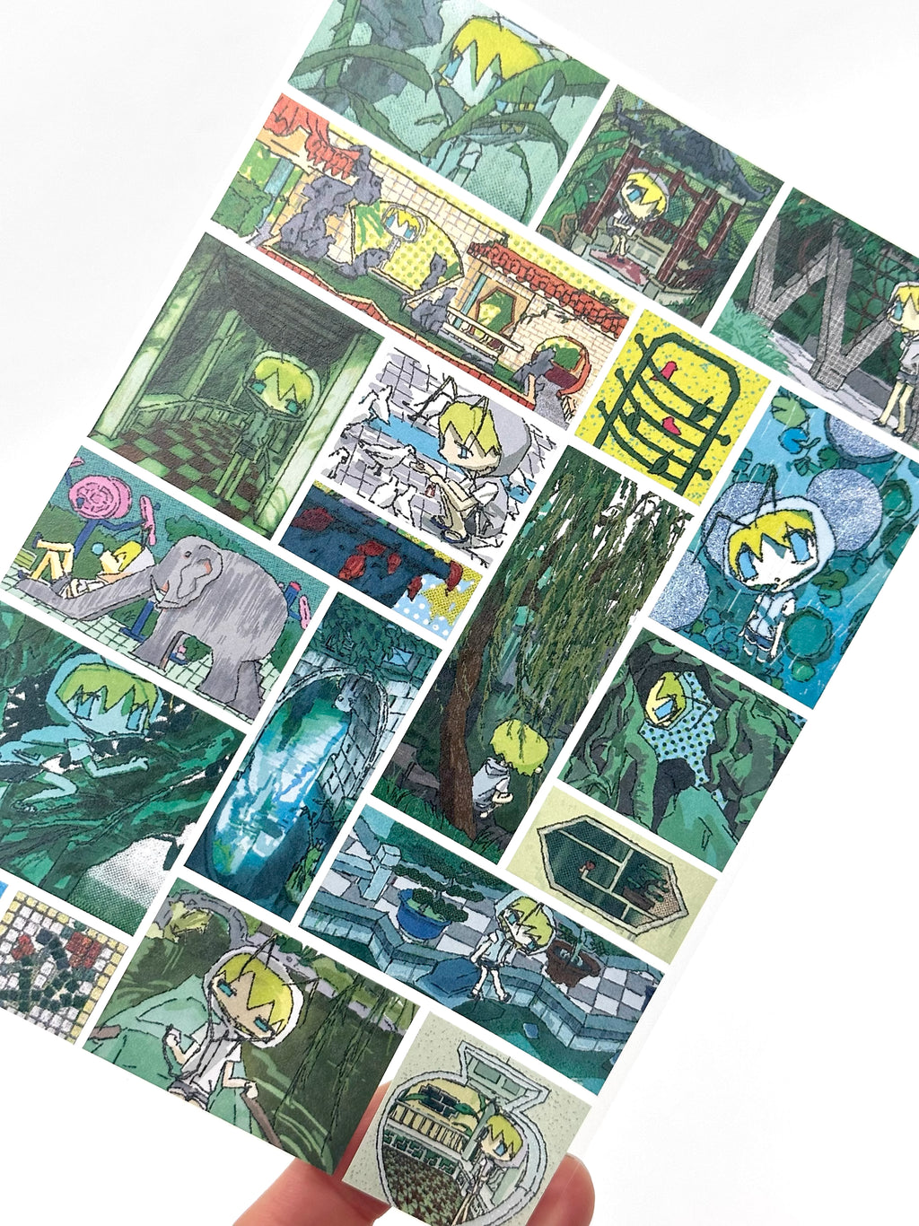 Pipoo Park Adventure Stickers