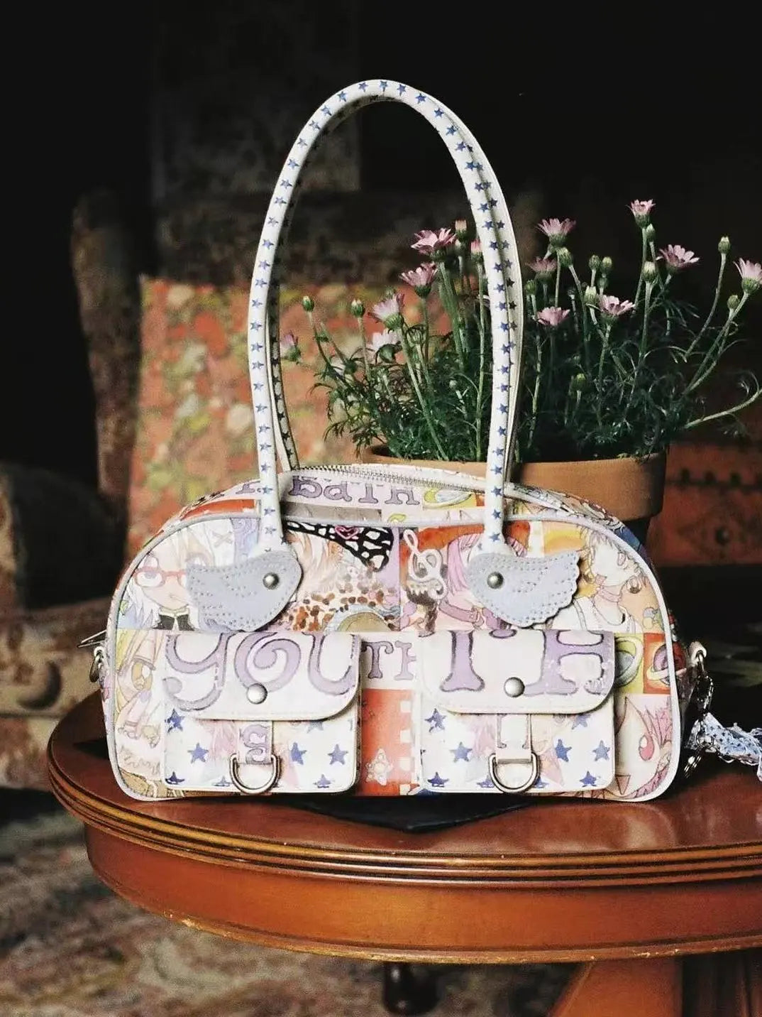 sunonebird Starry Wings Graffiti Bag