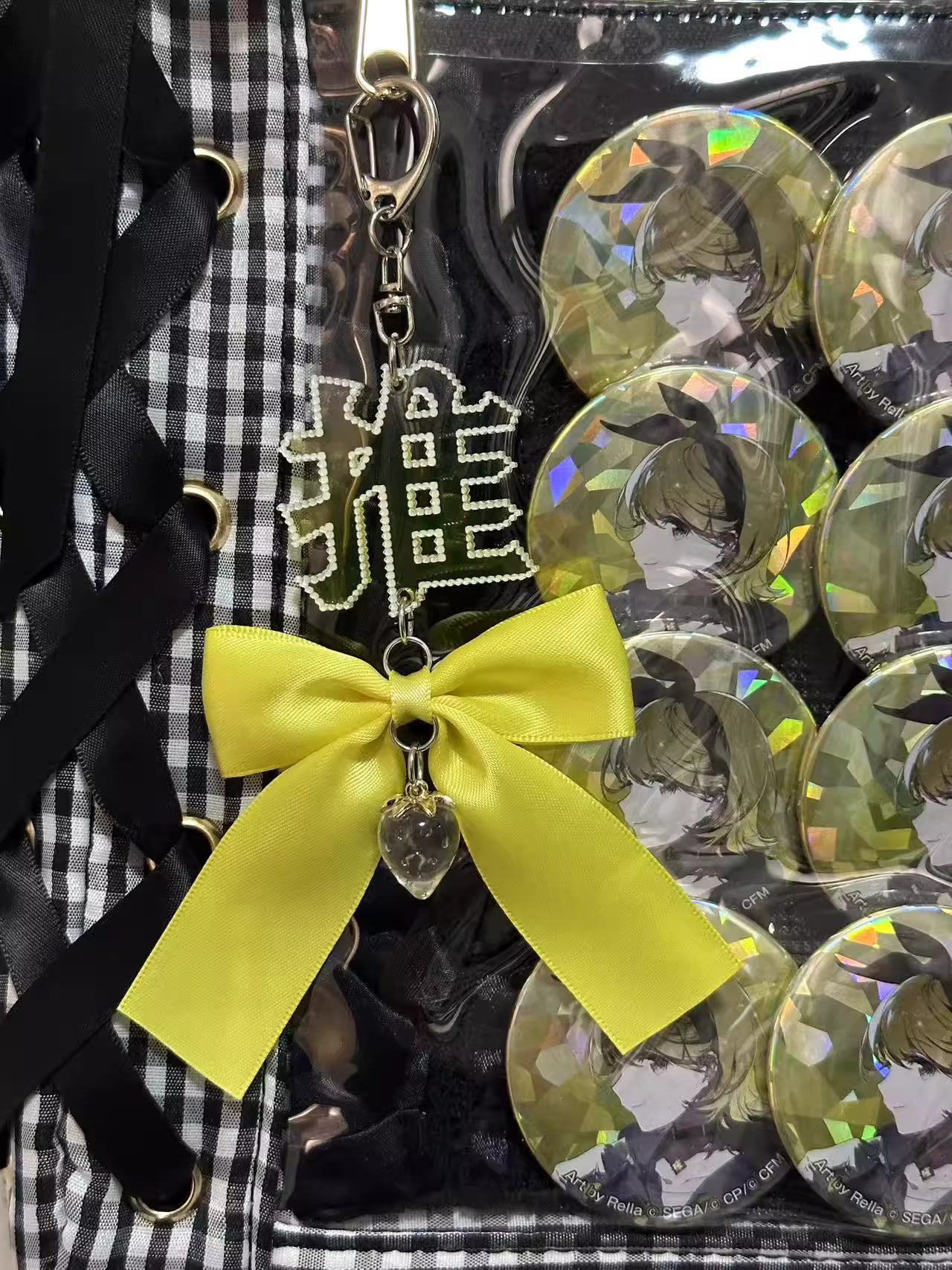 pipoo Oshi Support Keychain/Bag Charm