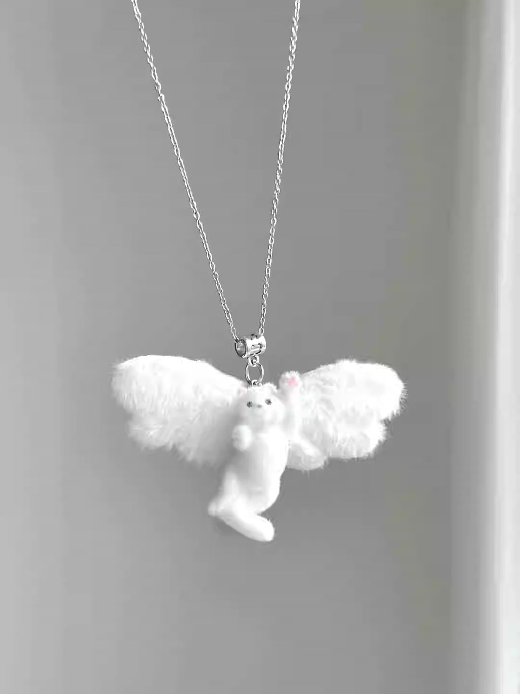 Angel Kitty Necklace