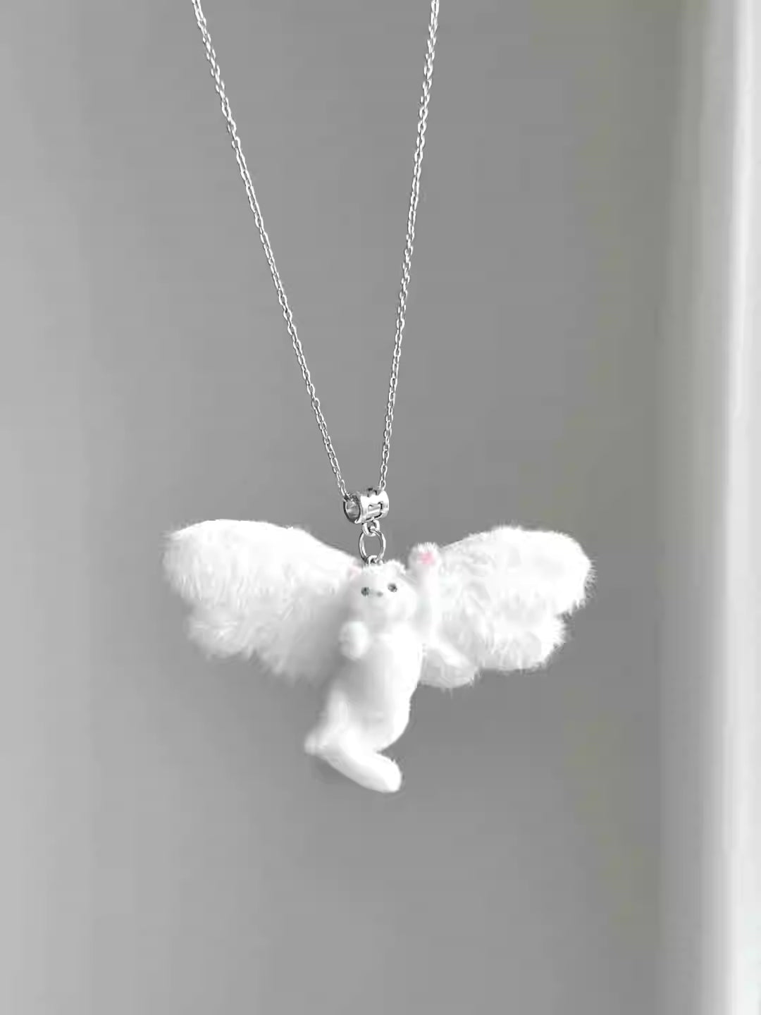 Angel Kitty Necklace