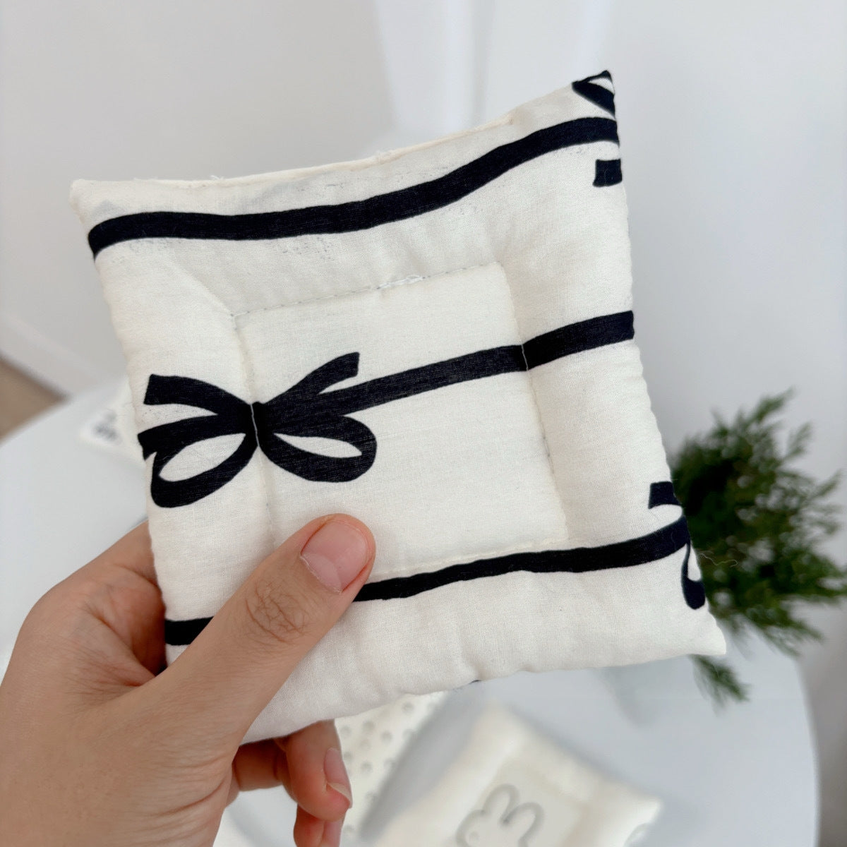 Monochrome Cozy Coaster