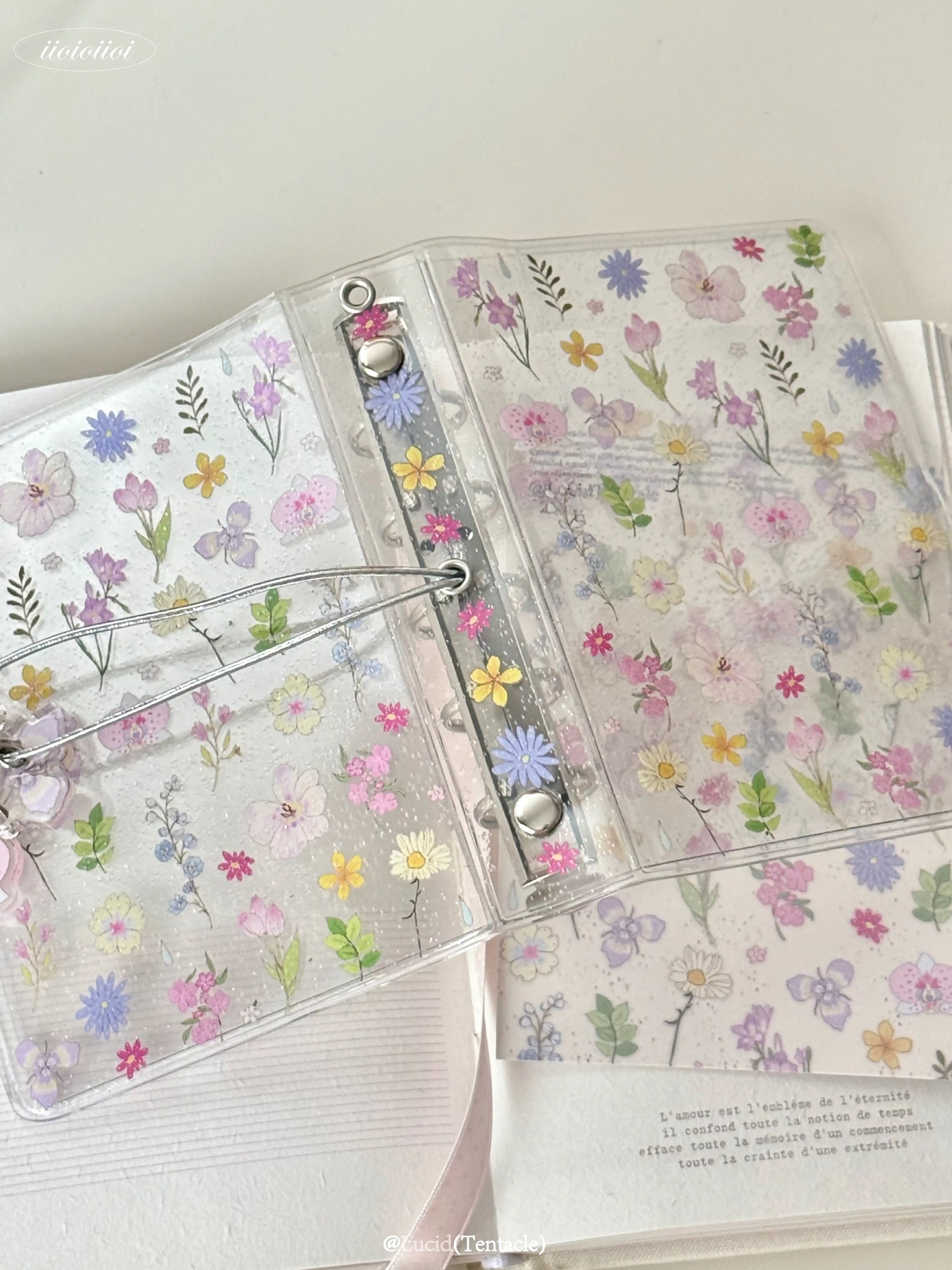 Spring Blossom Charm  A6 Binder