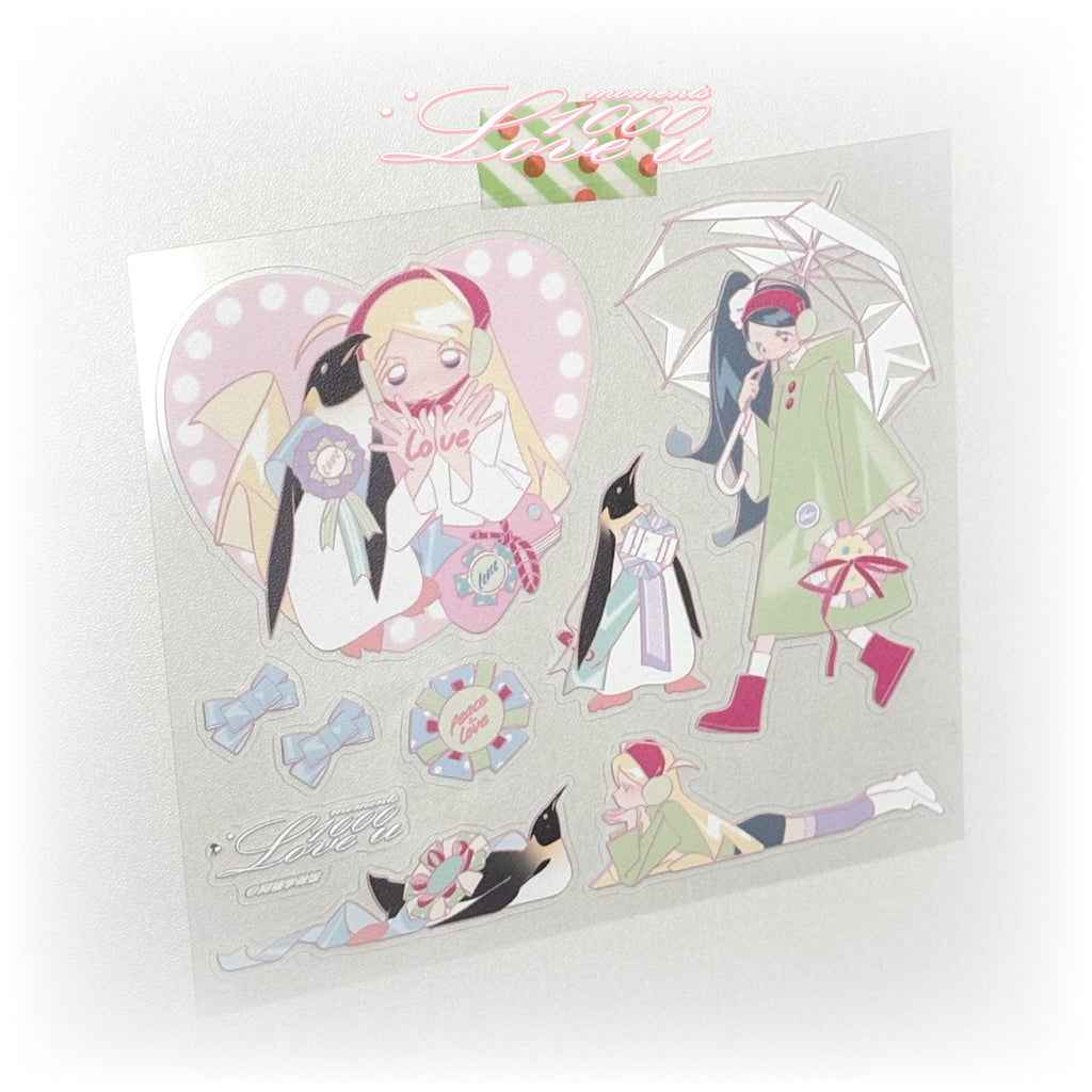 PiPOOxAFU Penguin Pals Sticker