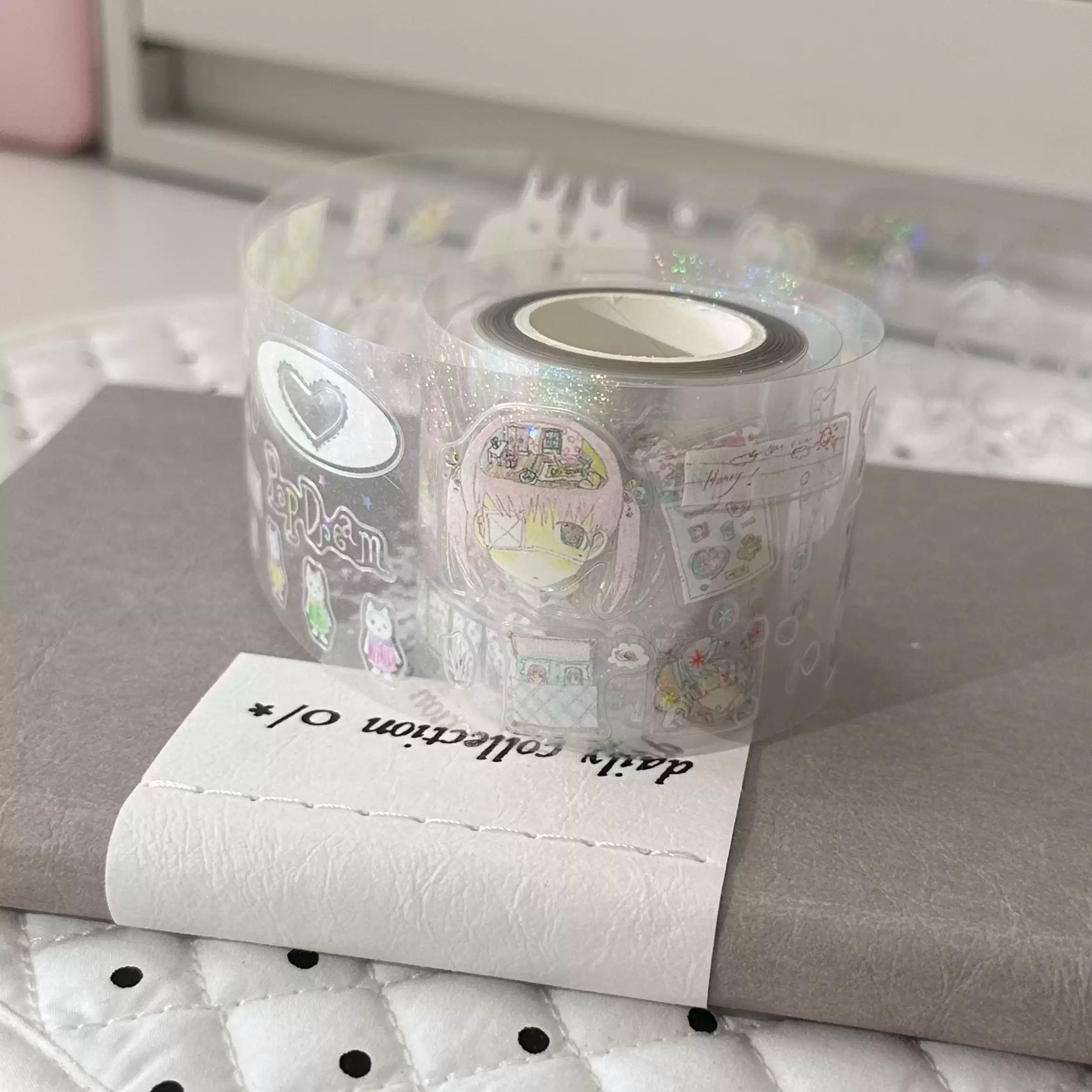 Nemony Rabbit Hole Glitter Sticker Strip