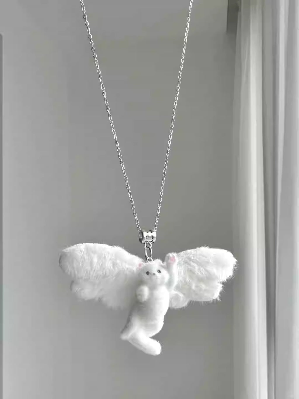 Angel Kitty Necklace