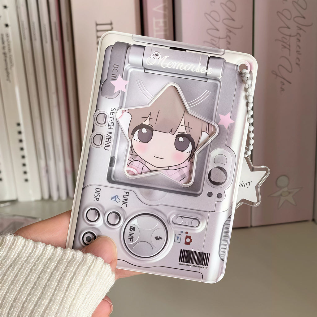 Retro Camera Star Card Holder