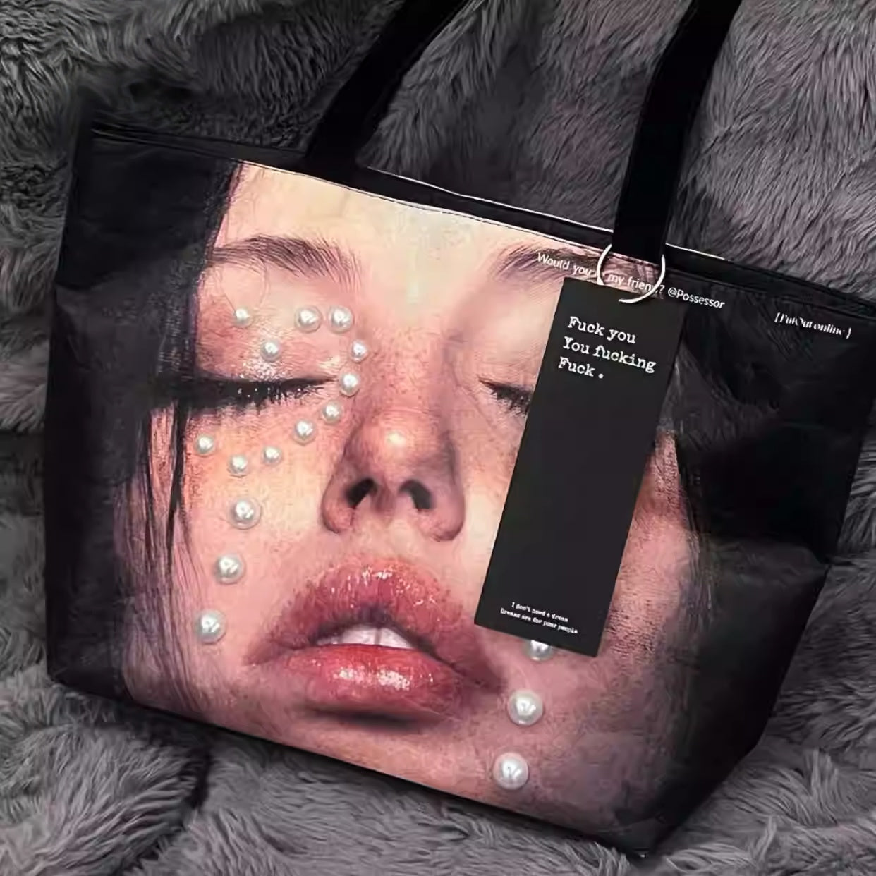 Putout Pearl Tears Street Tote