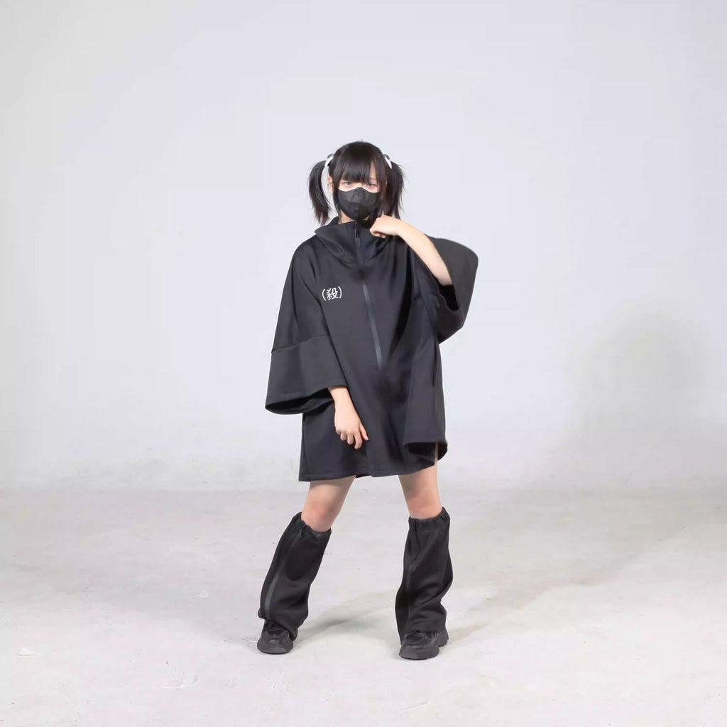 paraheal "Kill" – Original Subculture Black & White Track Jacket
