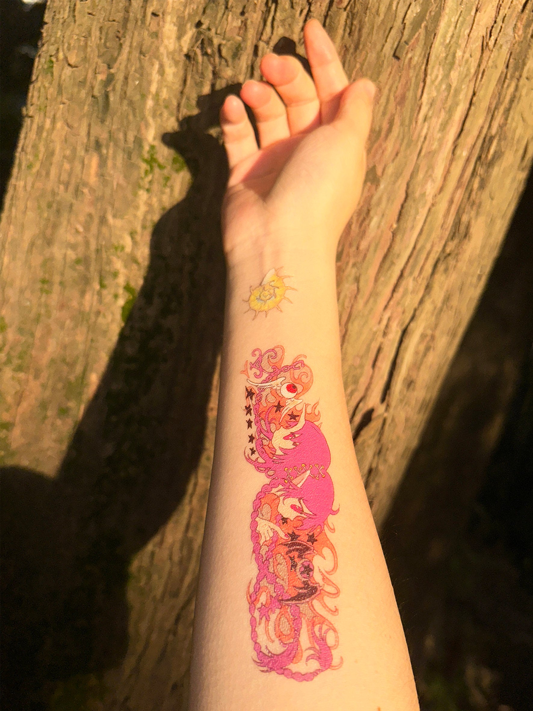 Oliwa Cosmic Egg Tattoo Sticker
