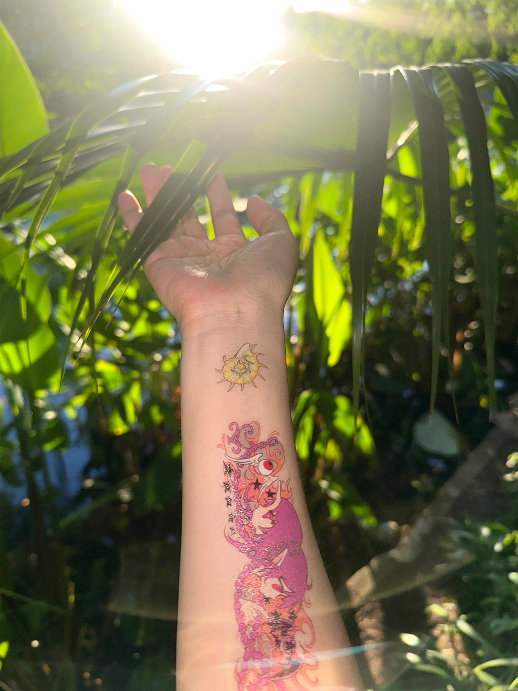 Oliwa Cosmic Egg Tattoo Sticker