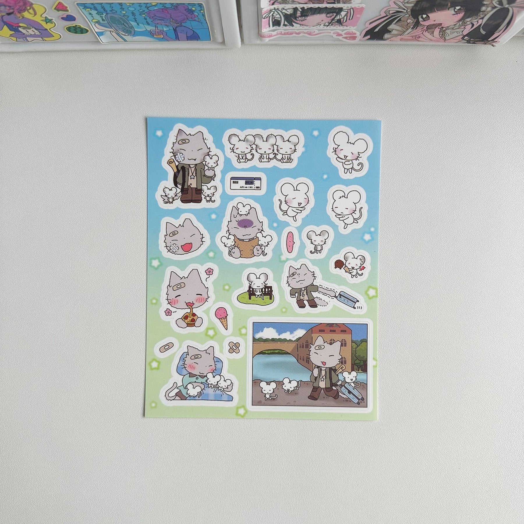 Arsene Cat Sticker